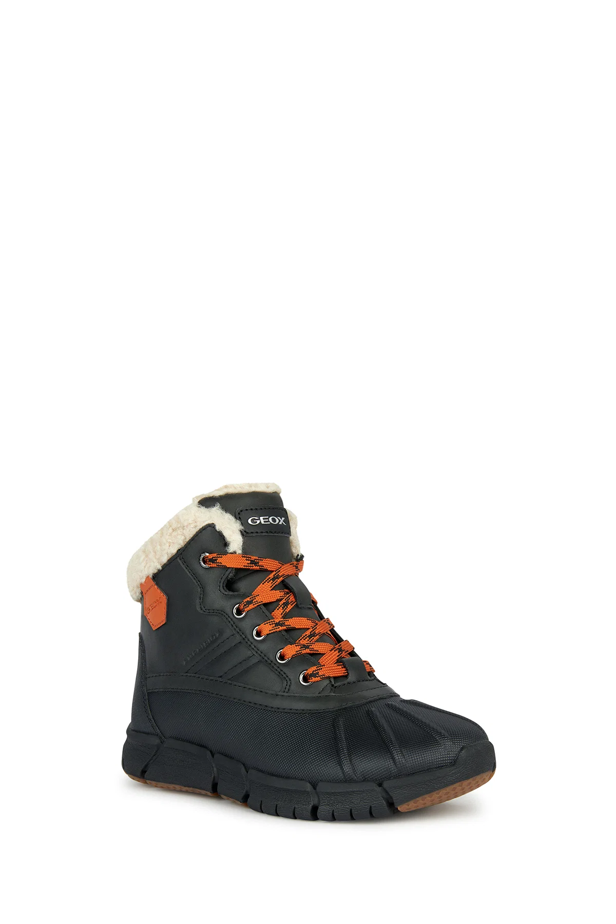 Geox Erkek Çocuk Siyah Flexyper Abx Bağcıklı Waterproof Bot - Image 2