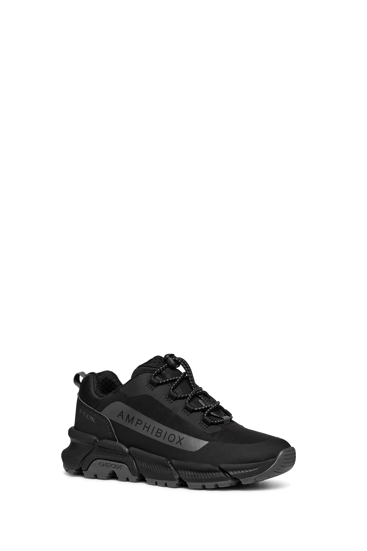 Geox Erkek Çocuk Siyah Flexyper Plus Abx Bağcıklı Waterproof Sneaker - Image 5