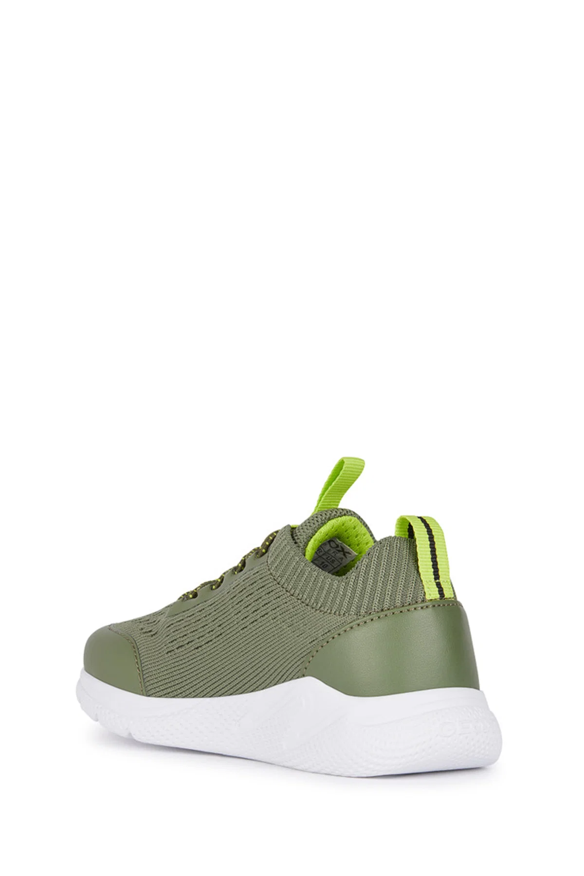 Geox Erkek Çocuk Yeşil Sprintye Kumaş Sneaker - Image 3