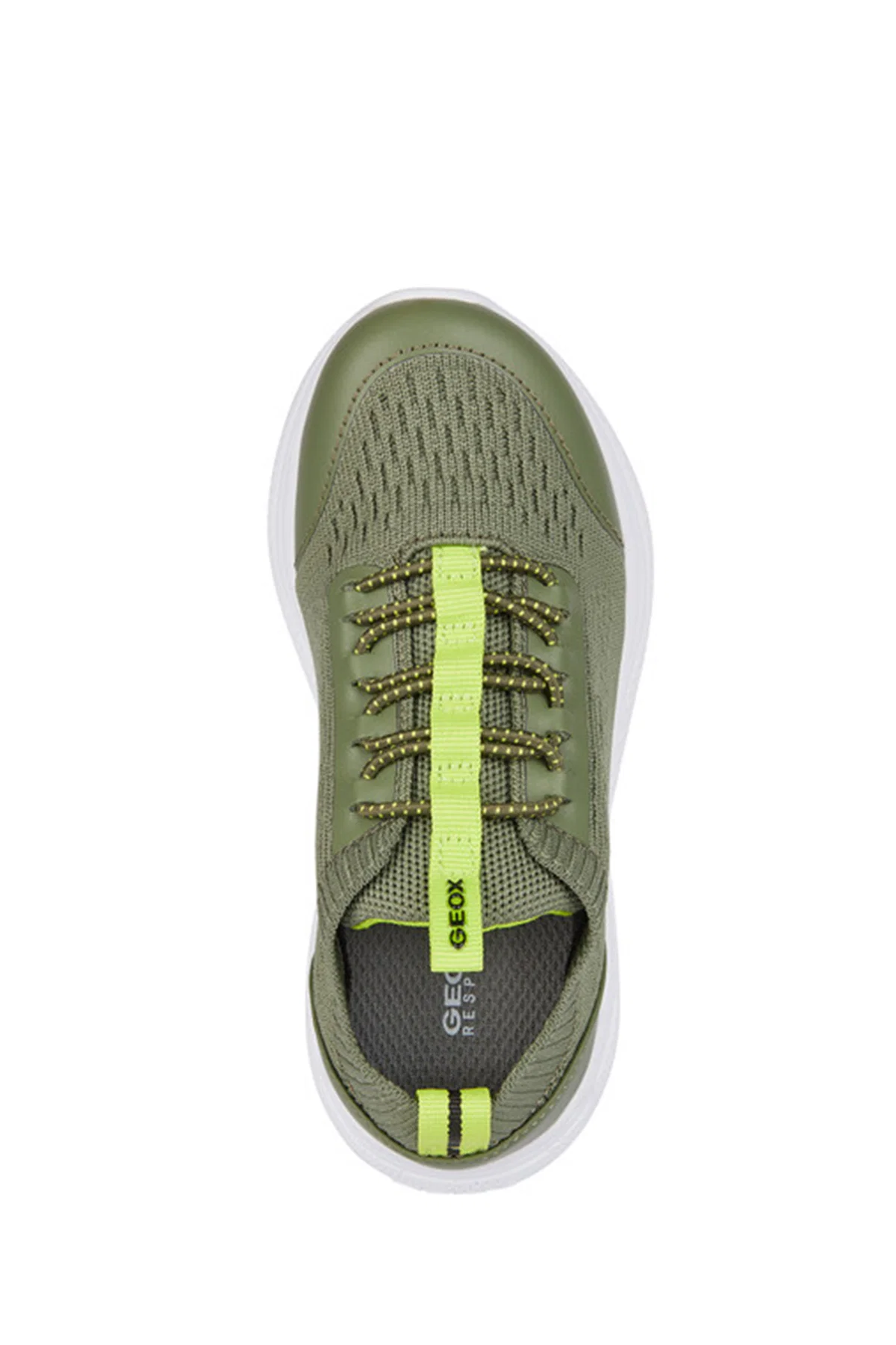 Geox Erkek Çocuk Yeşil Sprintye Kumaş Sneaker - Image 5