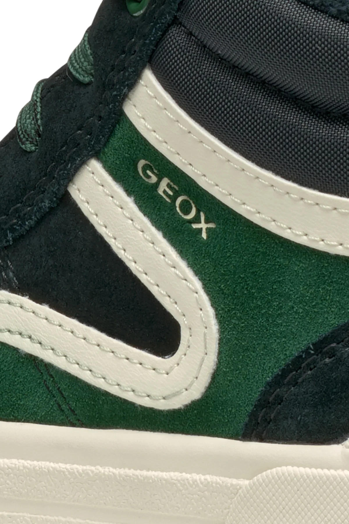 Geox Erkek Çocuk Yeşil Weemble Bağcıklı Fermuar Detaylı Bilekli Sneaker - Image 10