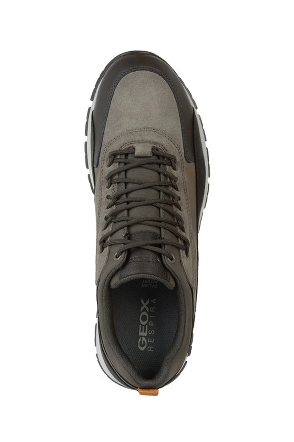 Geox Erkek Gri Delray Bağcıklı Casual Sneaker - Image 5