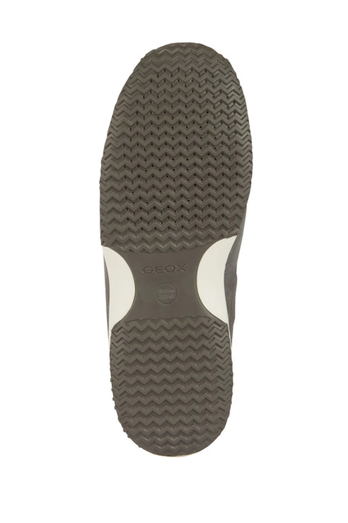 Geox Erkek Gri Happy Bağcıklı Süet Deri Sneaker - Image 6