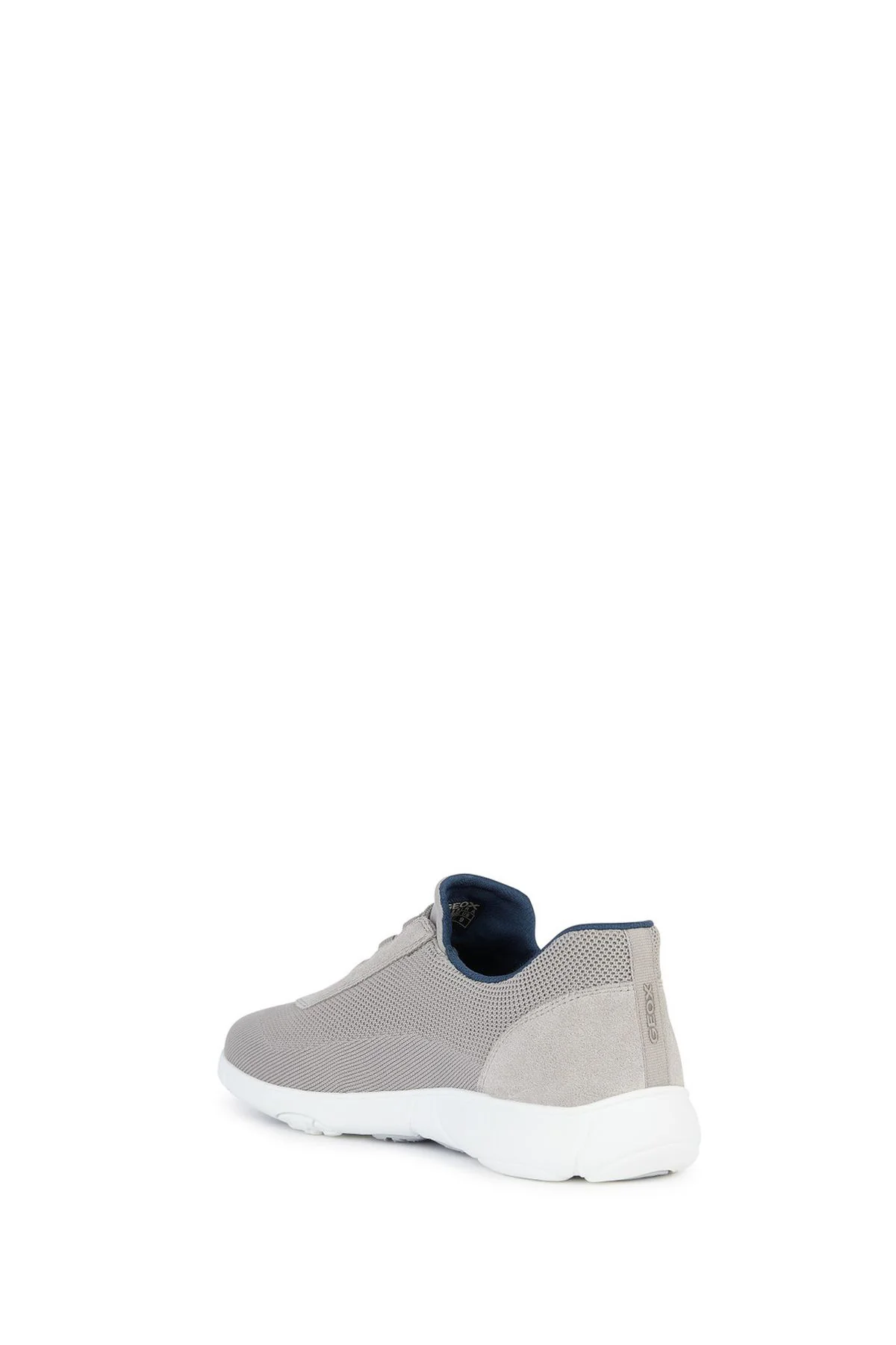 Geox Erkek Gri Nebula Bağcıklı Kumaş Sneaker - Image 4
