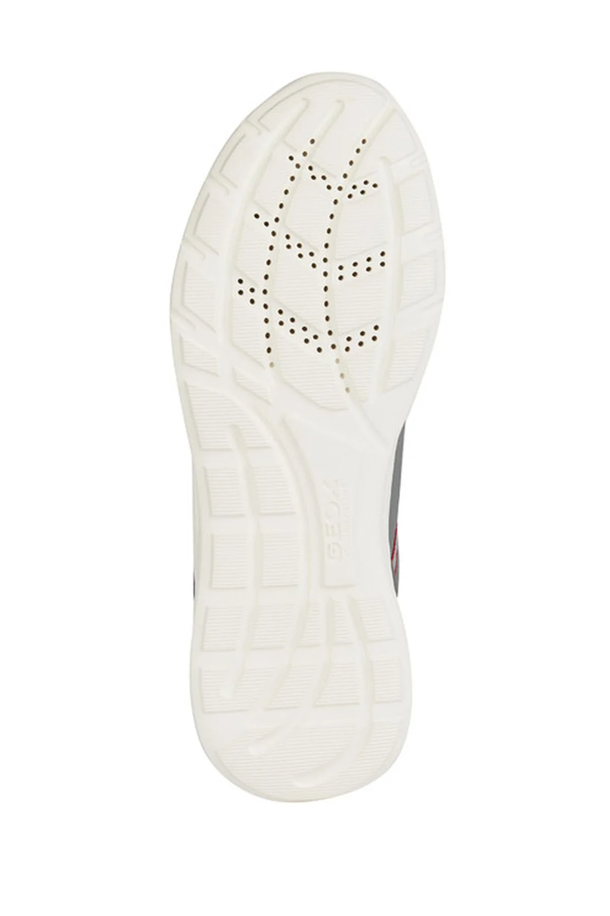 Geox Erkek Gri Sanzio Bağcıklı Deri Sneaker - Image 6