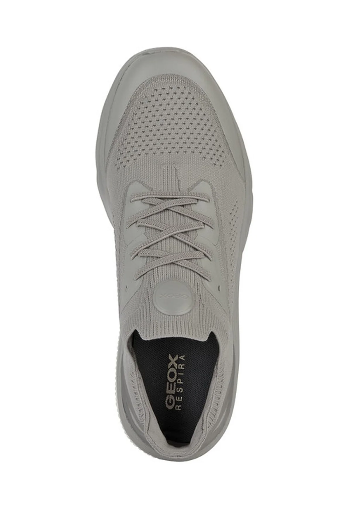 Geox Erkek Gri Spherica Actif Bağcıklı Kumaş Sneaker - Image 5