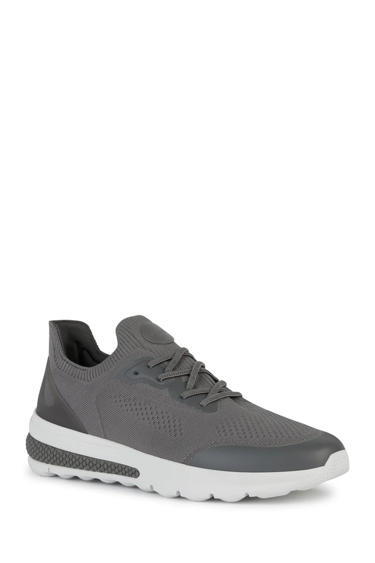 Geox Erkek Gri Spherica Actif Bağcıklı Kumaş Sneaker - Image 3