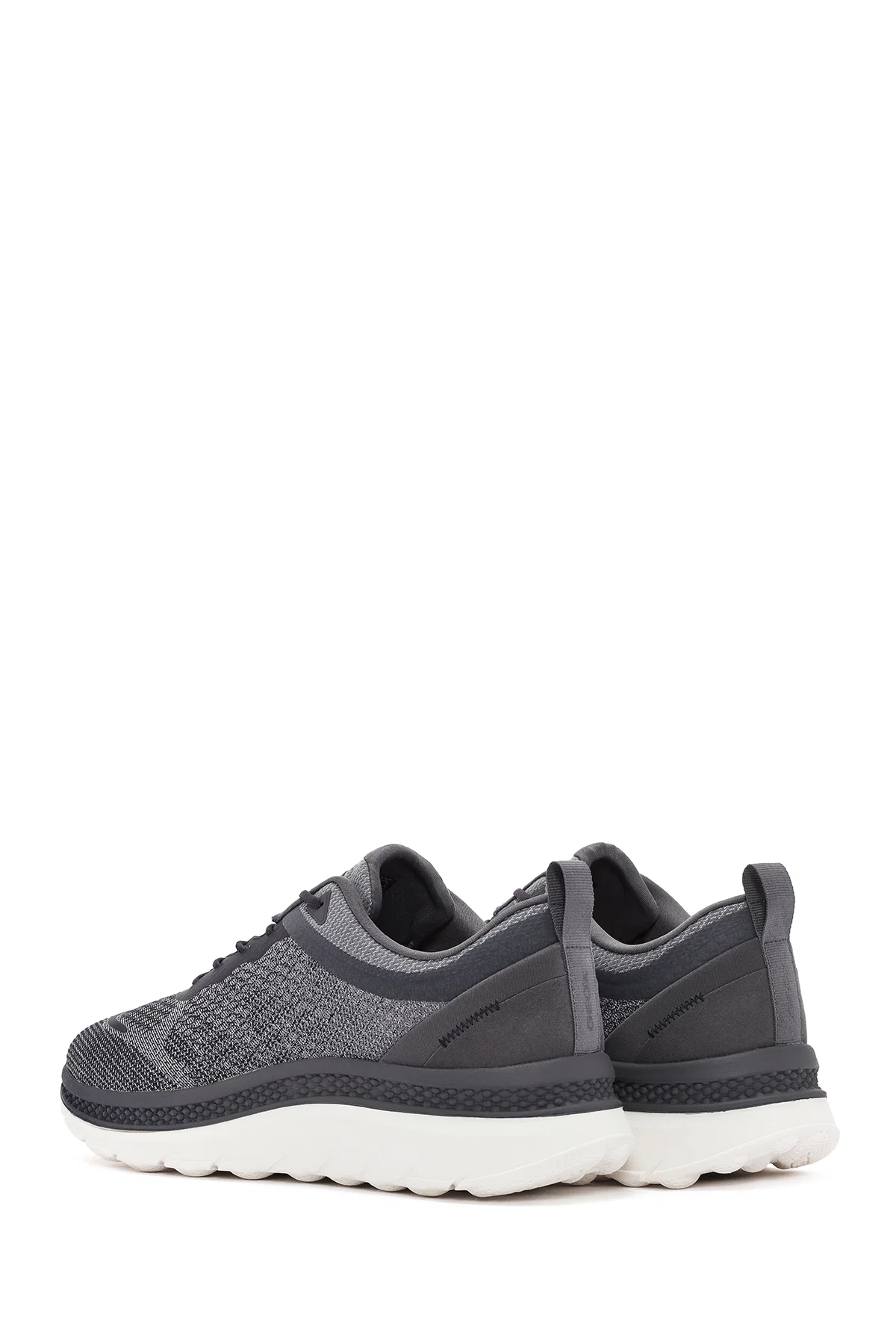 Geox Erkek Gri Spherica Actif X Bağcıklı Kumaş Sneaker - Image 5