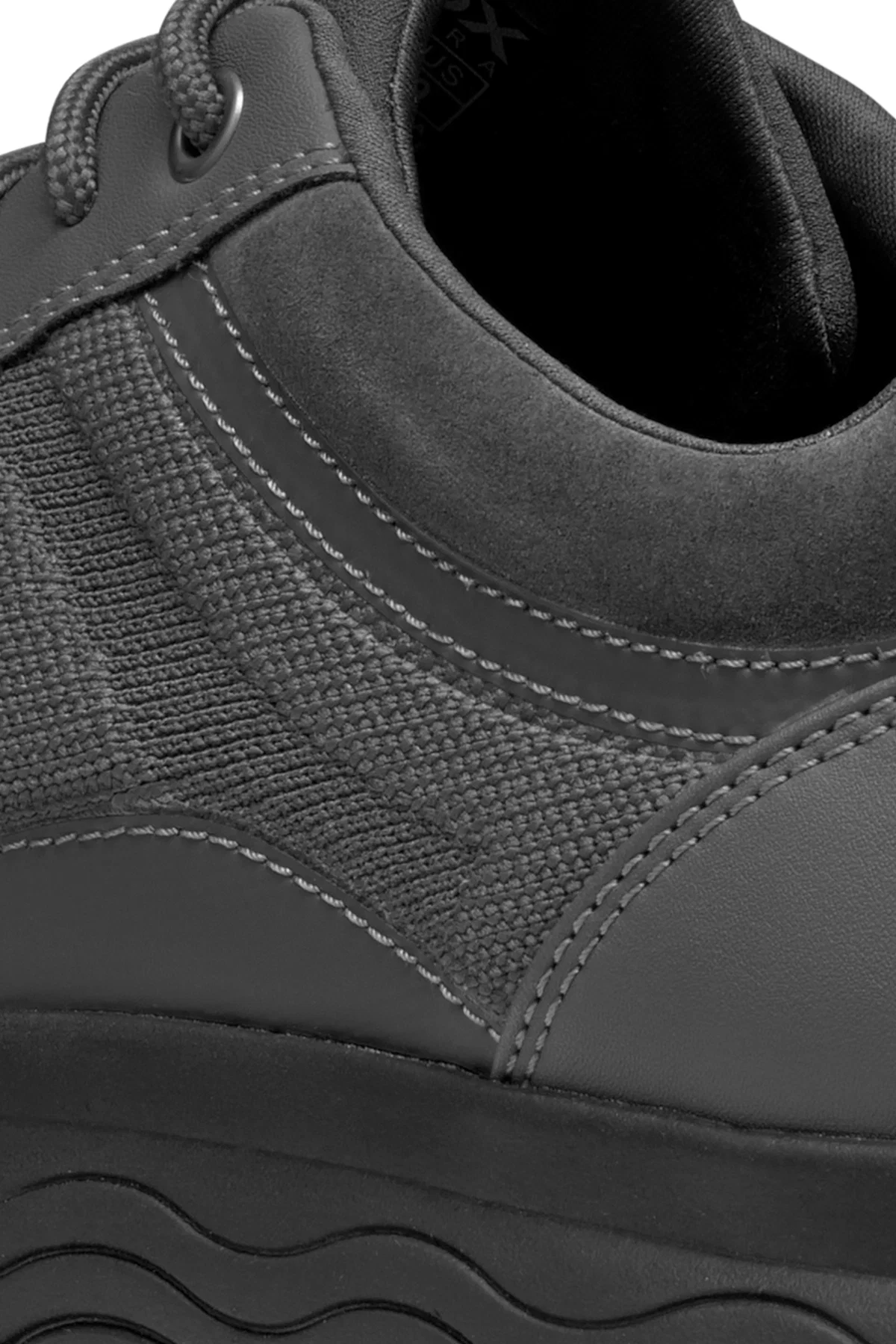 Geox Erkek Gri Spherica Bağcıklı Deri Sneaker - Image 11