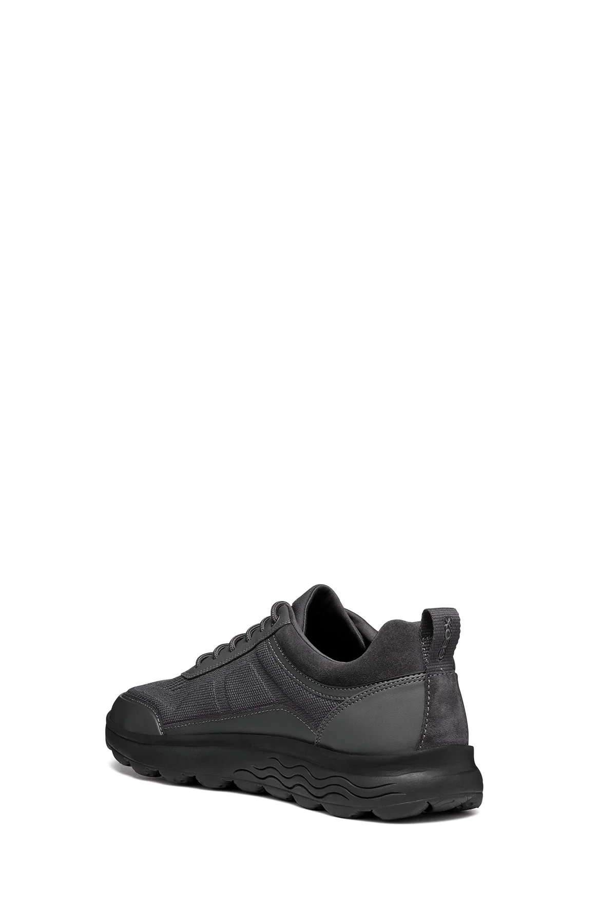 Geox Erkek Gri Spherica Bağcıklı Deri Sneaker - Image 7