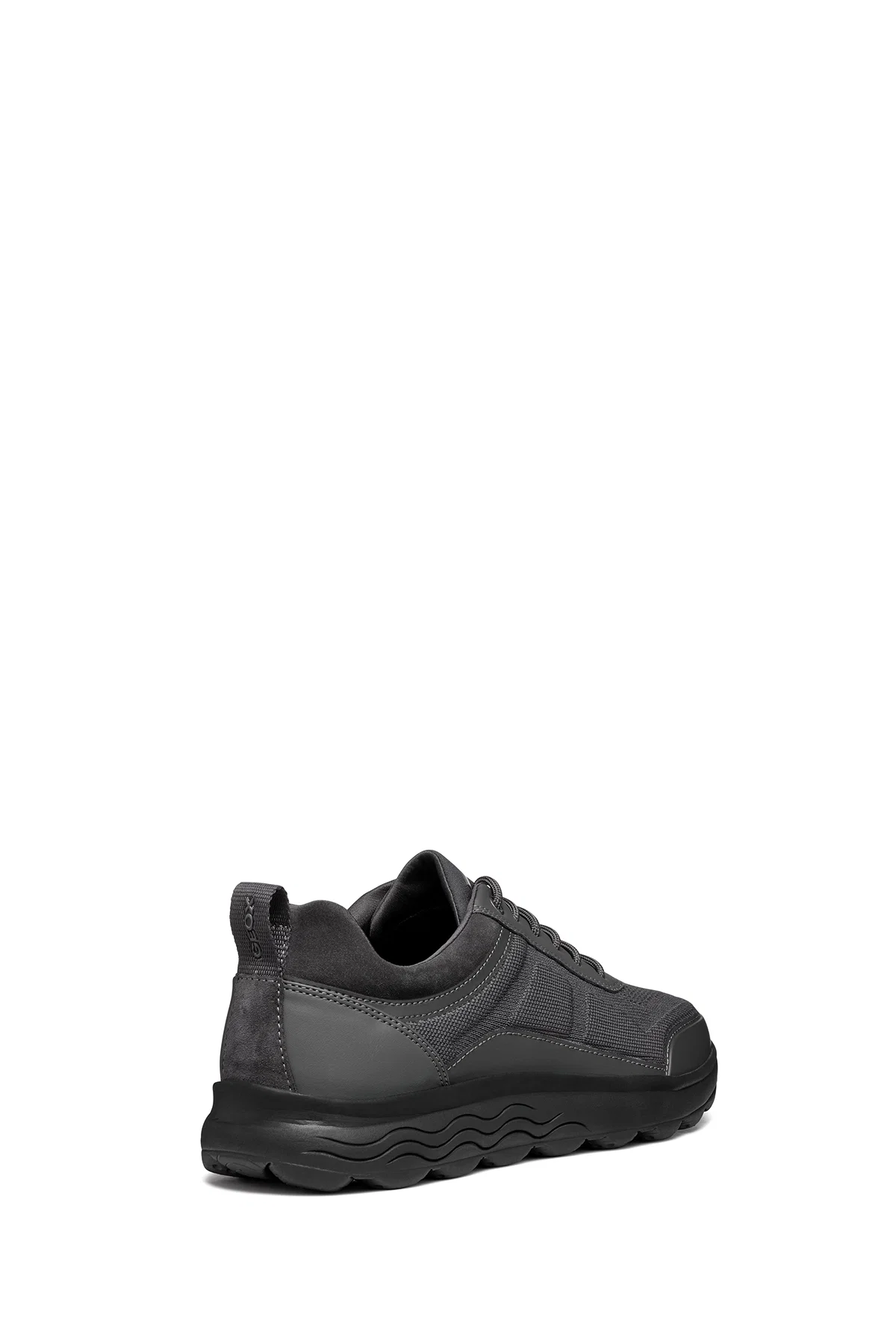Geox Erkek Gri Spherica Bağcıklı Deri Sneaker - Image 8