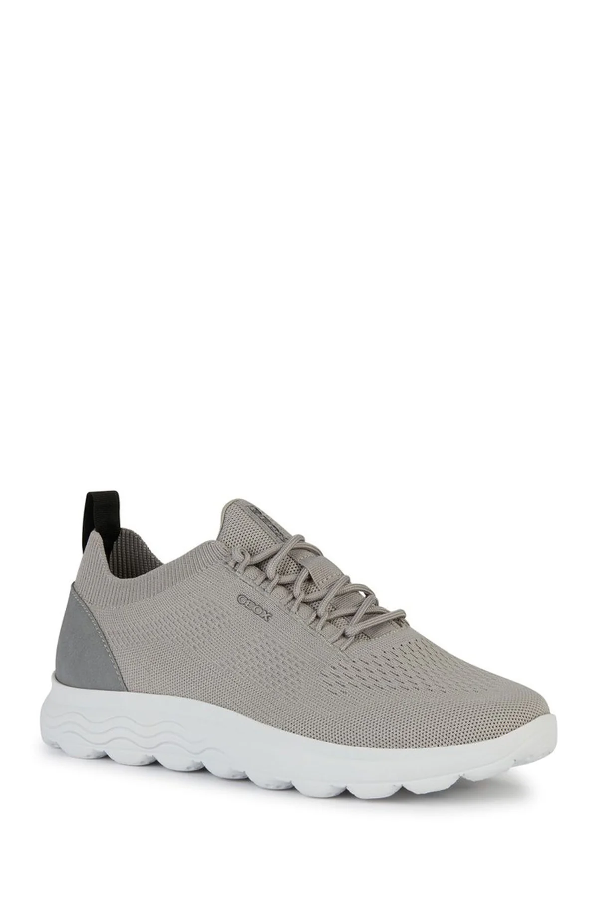 Geox Erkek Gri Spherica Bağcıklı Kumaş Sneaker - Image 3