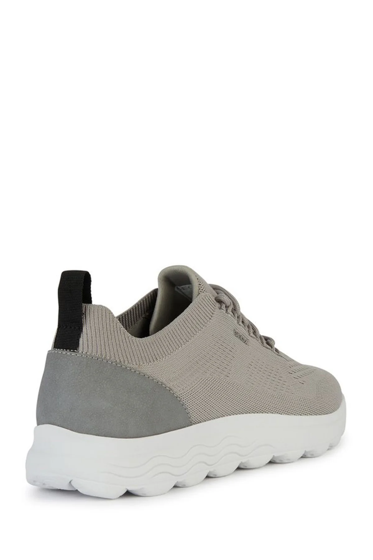 Geox Erkek Gri Spherica Bağcıklı Kumaş Sneaker - Image 4
