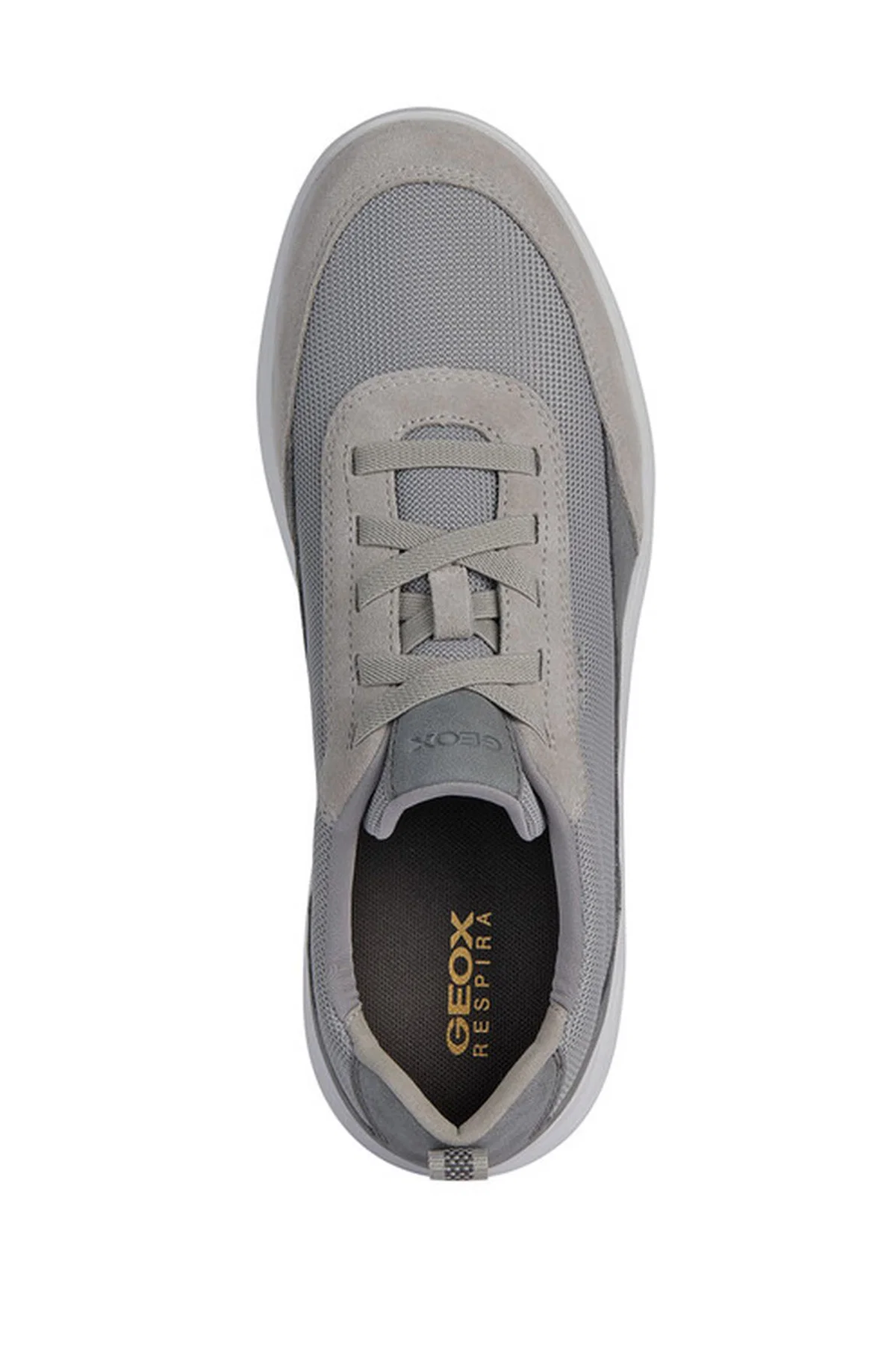 Geox Erkek Gri Spherica Bağcıklı Kumaş Sneaker - Image 5