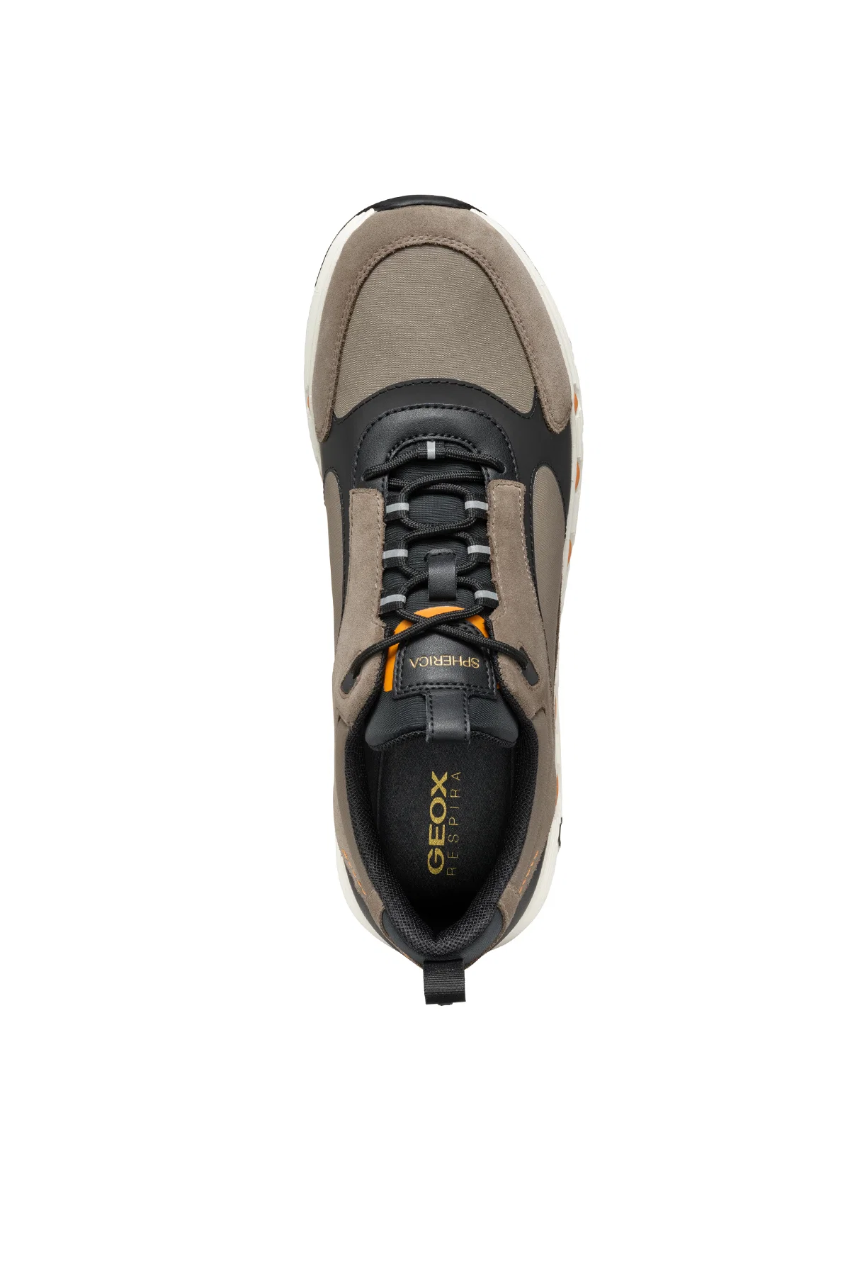 Geox Erkek Gri Spherica Ecub-4 Bağcıklı Sneaker - Image 5
