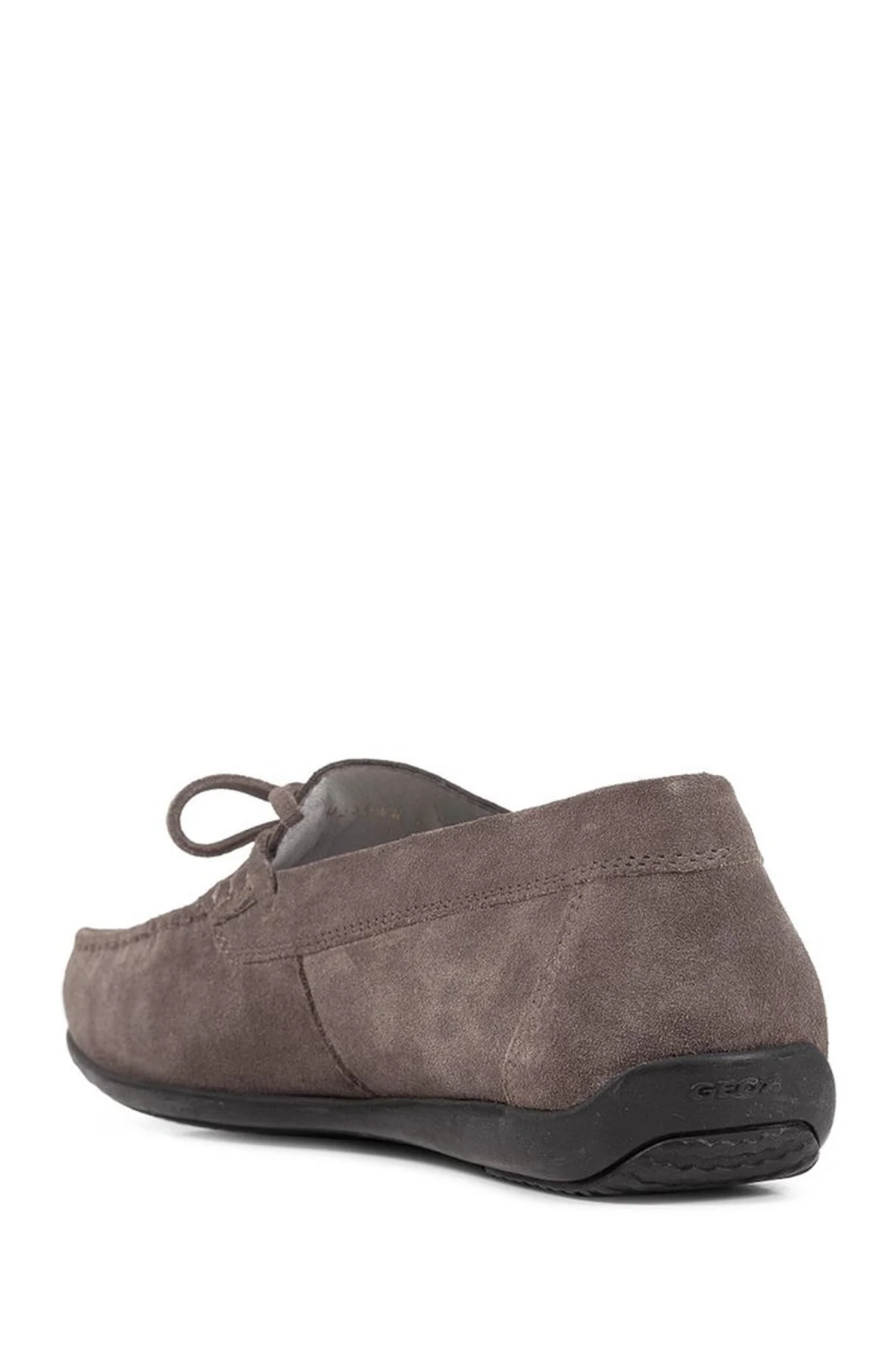 Geox Erkek Gri U Ascanio Süet Deri Casual Loafer - Image 4