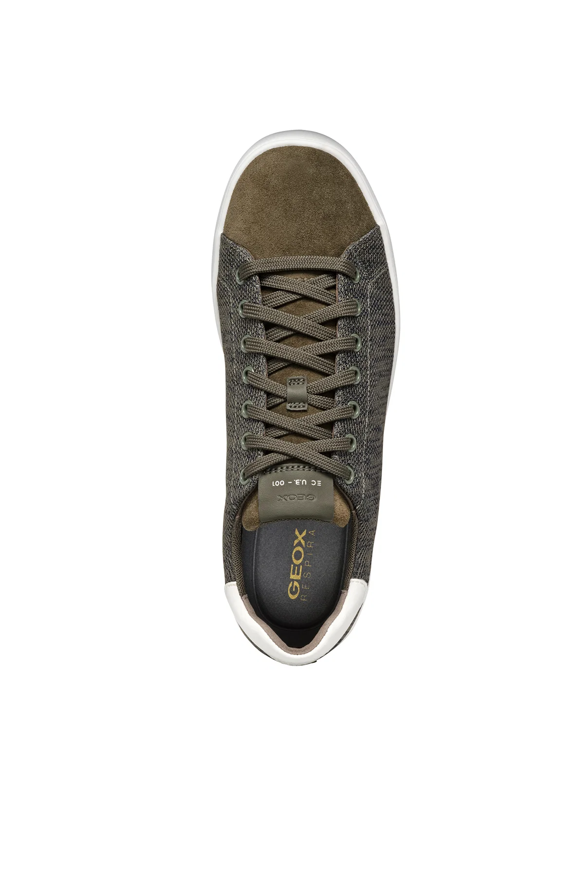 Geox Erkek Haki Spherica Ecub-1 Bağcıklı Sneaker - Image 5