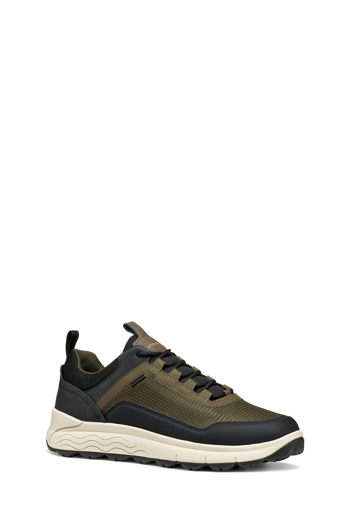 Geox Erkek Haki U Spherıca 4X4 B Abx A - Text+ Bağcıklı Kalın Tabanlı Kumaş Sneaker - Image 6