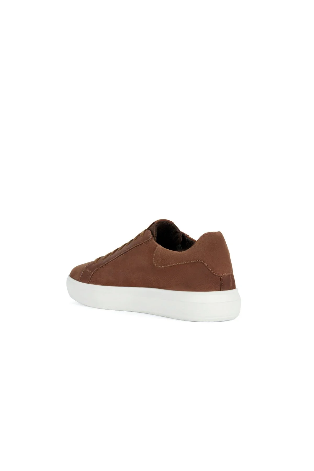 Geox Erkek Kahverengi Deiven Bağcıklı Deri Sneaker - Image 2