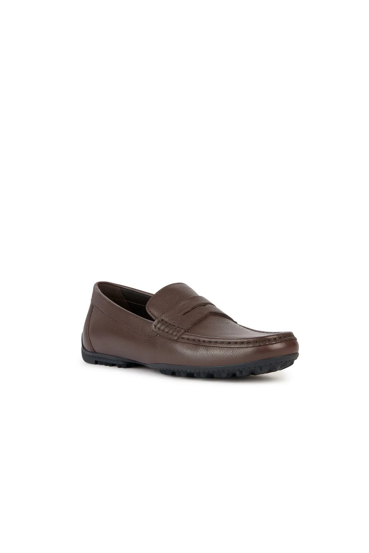 Geox Erkek Kahverengi Kosmopolis + Grip Deri Maskülen Loafer - Image 3