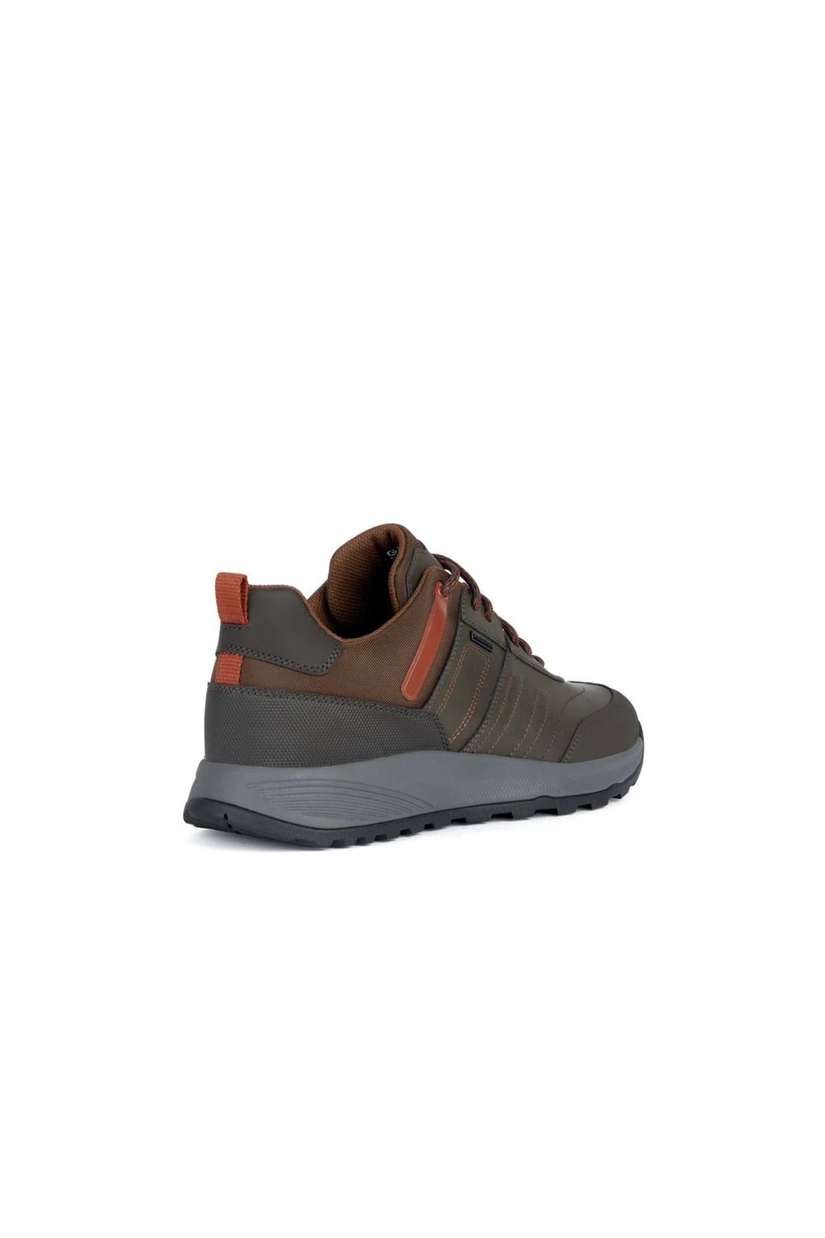 Geox Erkek Kahverengi Maro Bağcıklı Deri Sneaker - Image 4