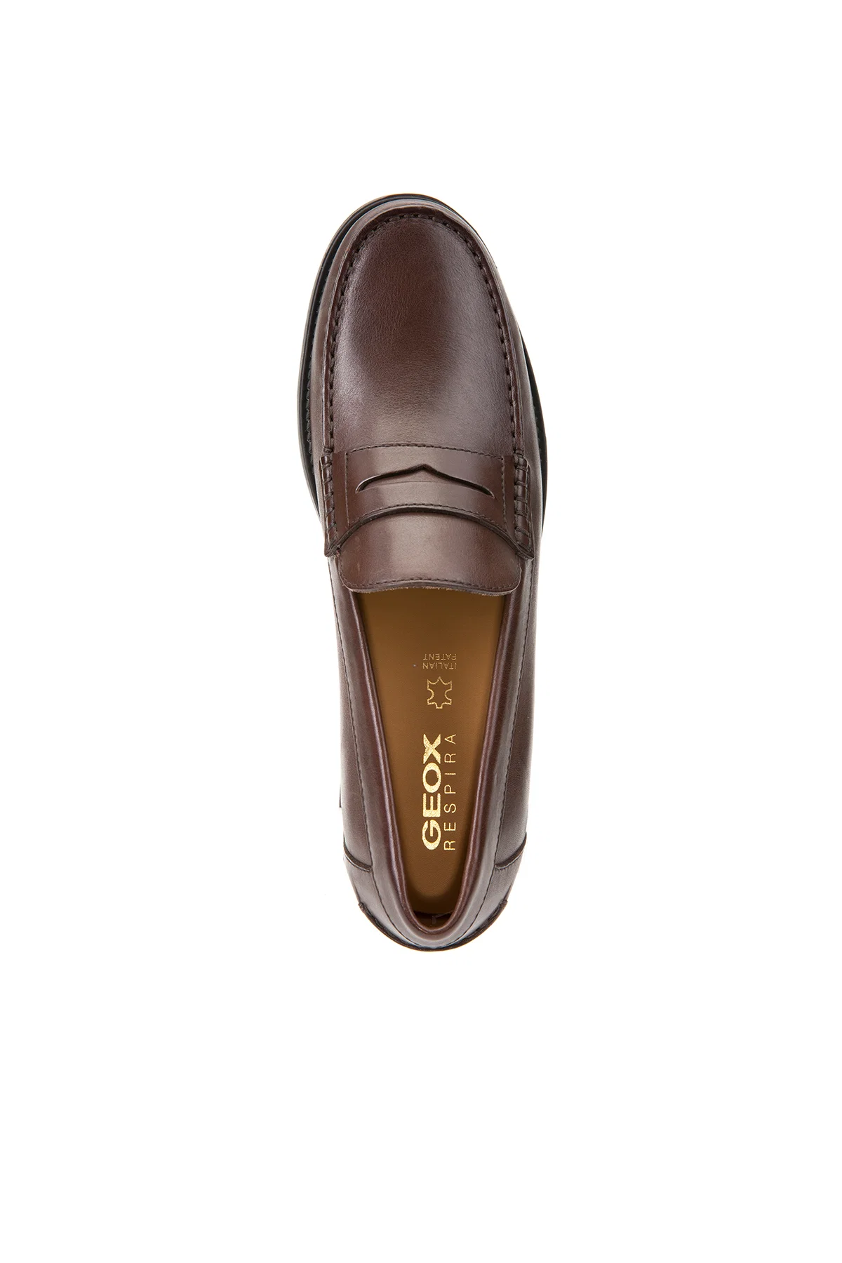 Geox Erkek Kahverengi New Damon Deri Loafer - Image 6