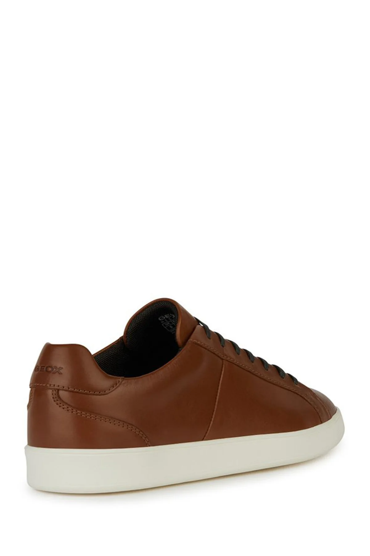 Geox Erkek Kahverengi Regio Bağcıklı Deri Sneaker - Image 2