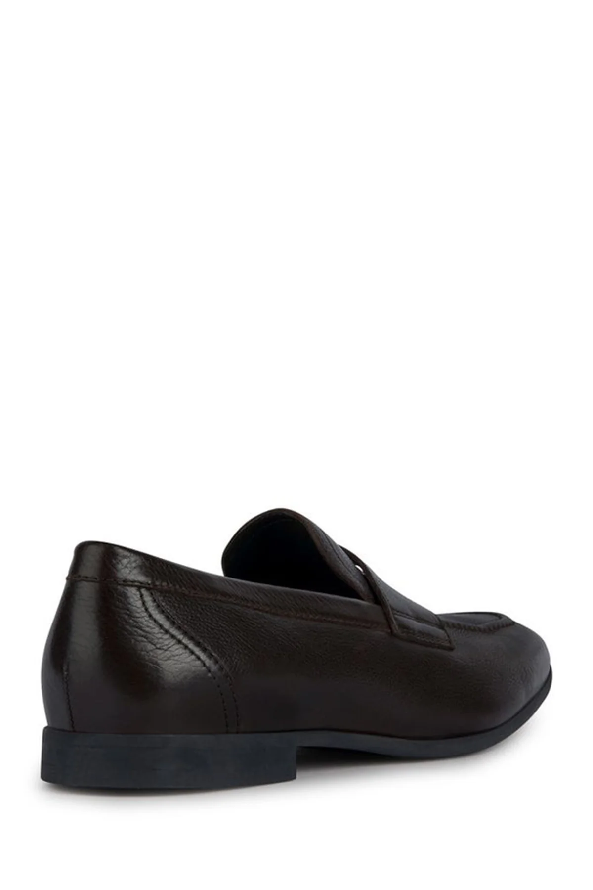 Geox Erkek Kahverengi Sapienza Deri Loafer - Image 4