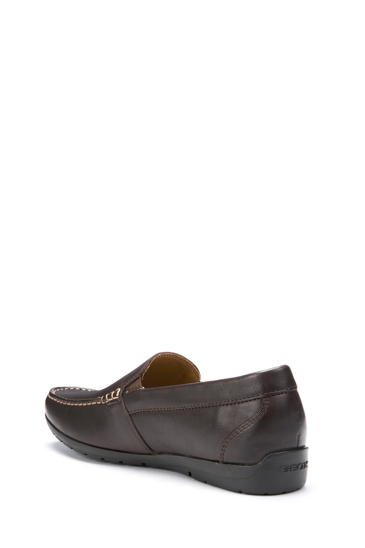 Geox Erkek Kahverengi Siron W Deri Casual Loafer - Image 4