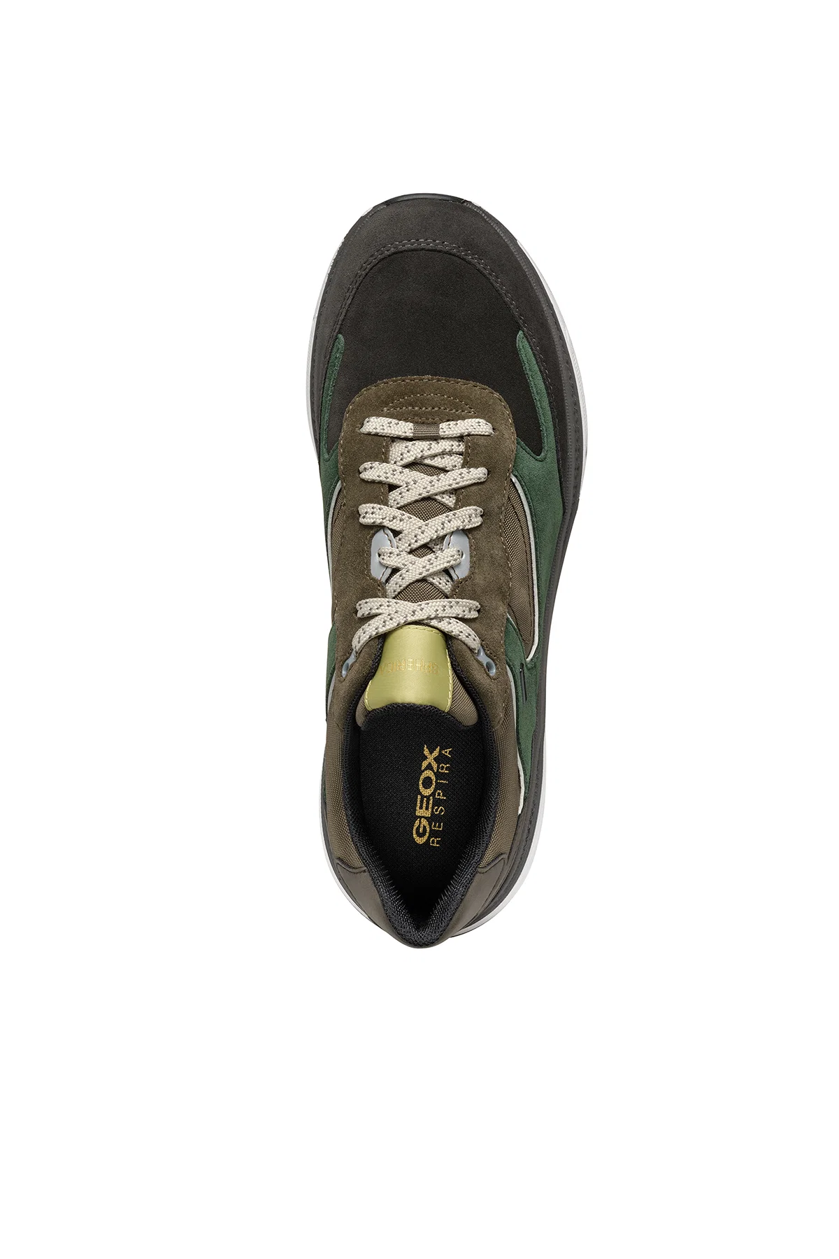 Geox Erkek Kahverengi Spherica Actif X1 Abx Bağcıklı Waterproof Deri Sneaker - Image 8