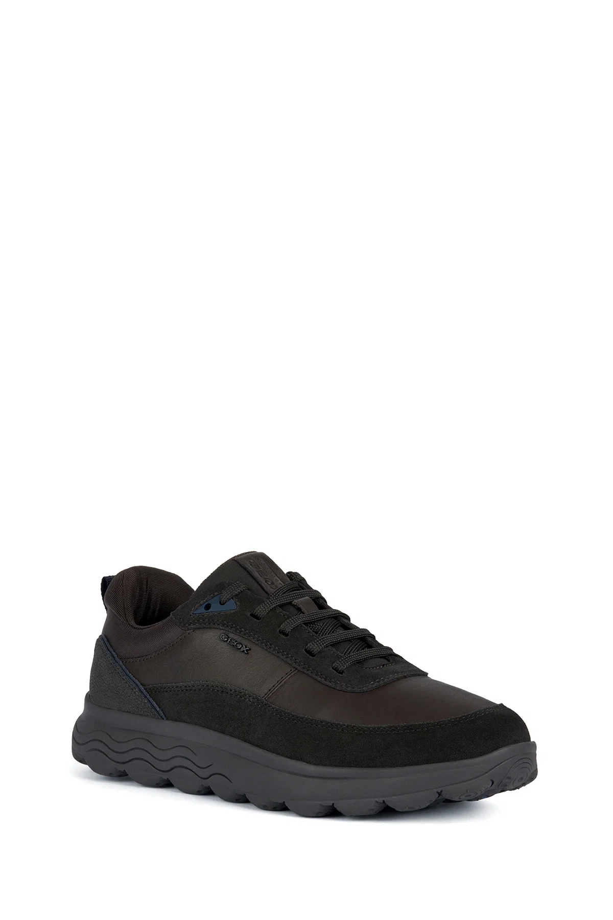 Geox Erkek Kahverengi Spherica Bağcıklı Sneaker - Image 3