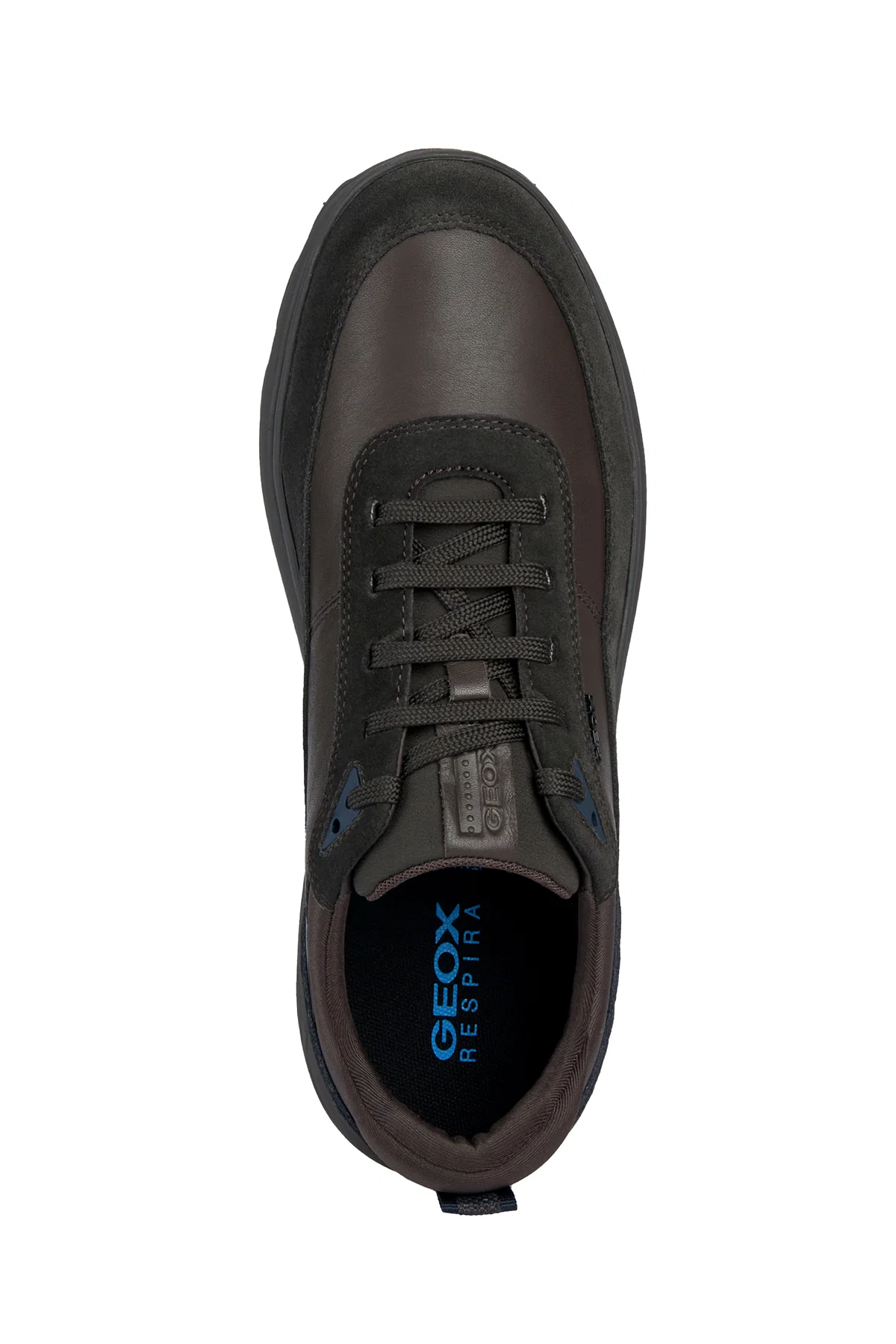 Geox Erkek Kahverengi Spherica Bağcıklı Sneaker - Image 5