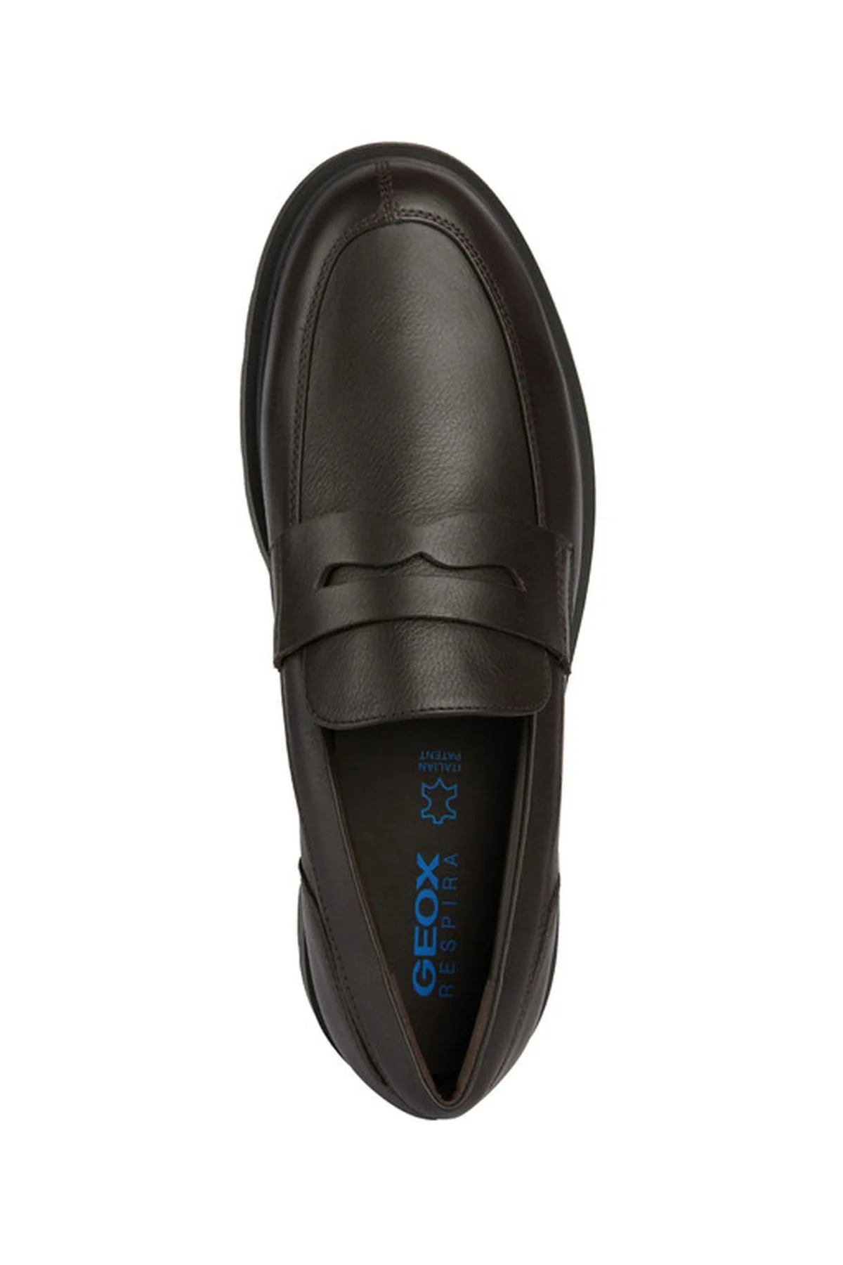 Geox Erkek Kahverengi Spherica Ec1 Deri Maskülen Loafer - Image 5
