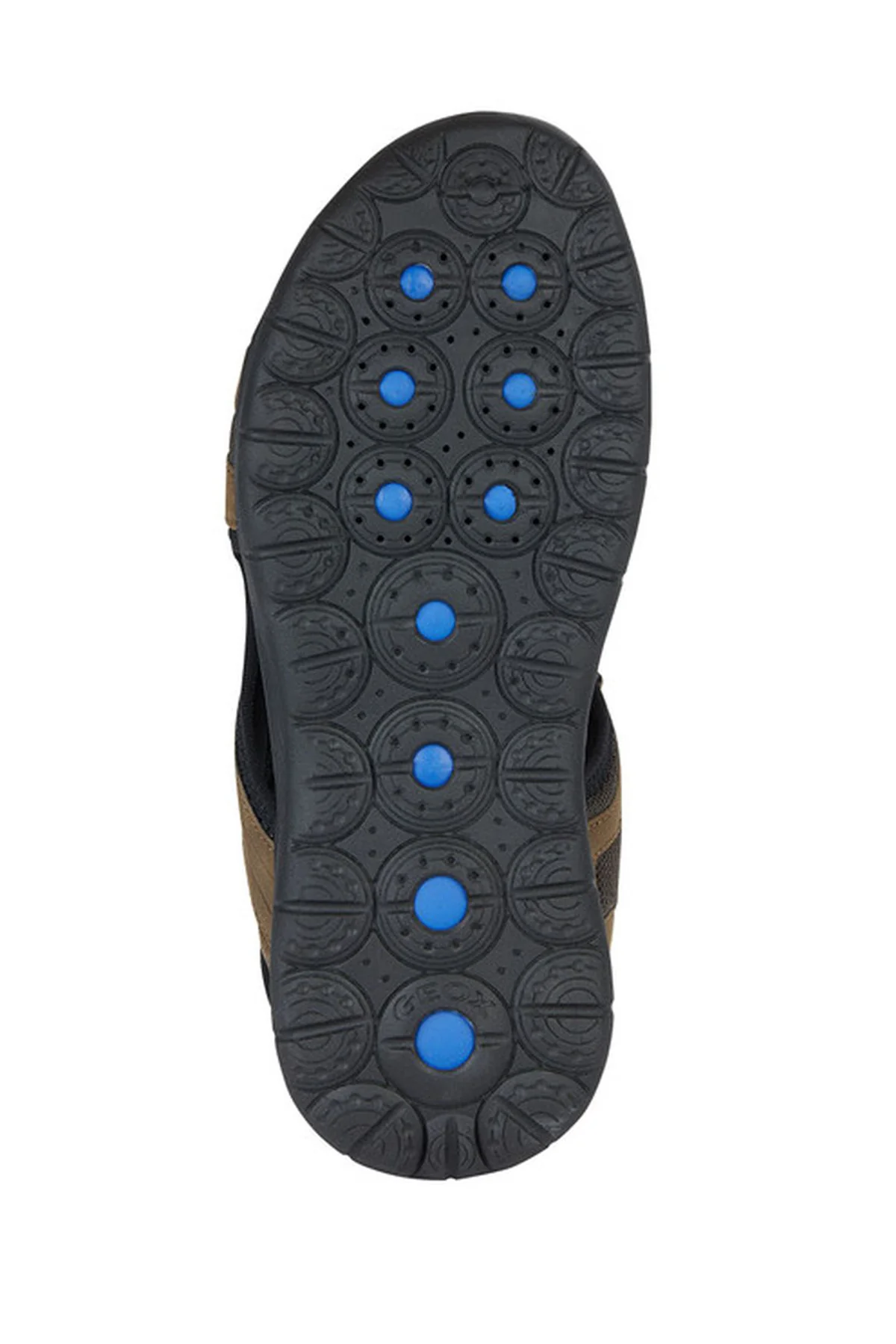 Geox Erkek Kahverengi Spherica Ec5 Bilekten Bantlı Süet Deri Sandalet - Image 6