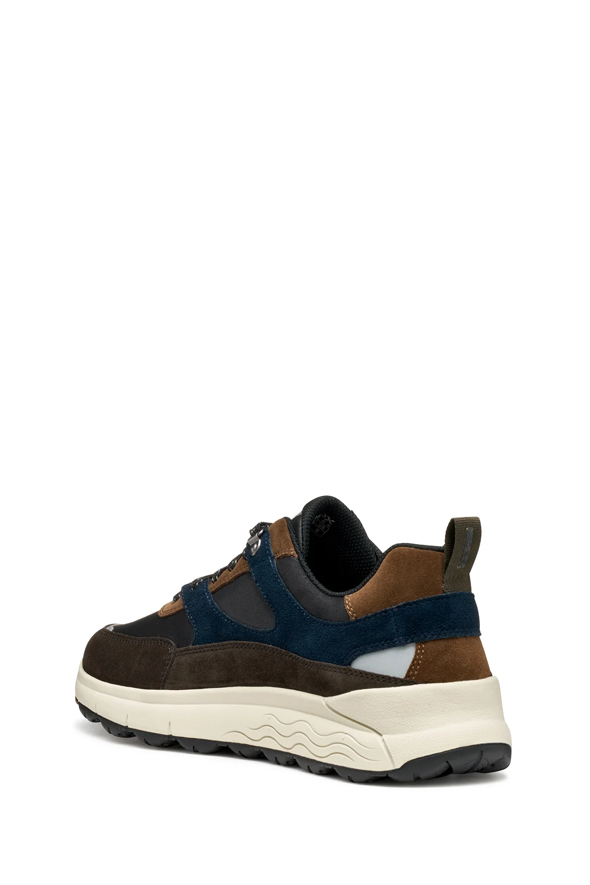 Geox Erkek Kahverengi U Spherıca 4X4 B Abx C - Suede Bağcıklı Kalın Tabanlı Kumaş Sneaker - Image 7