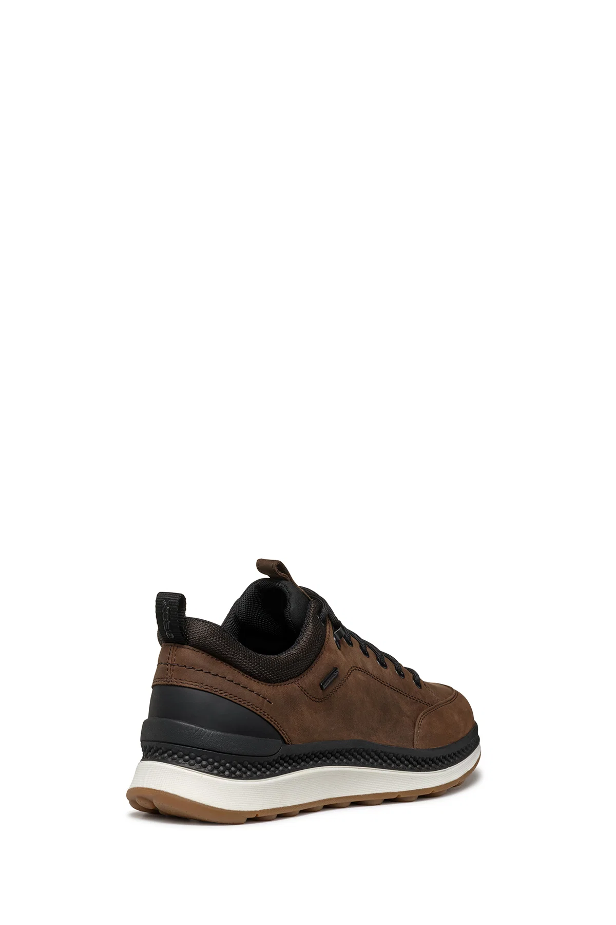 Geox Erkek Kahverengi U Spherica Actif Bağcıklı Waterproof Deri Sneaker - Image 5
