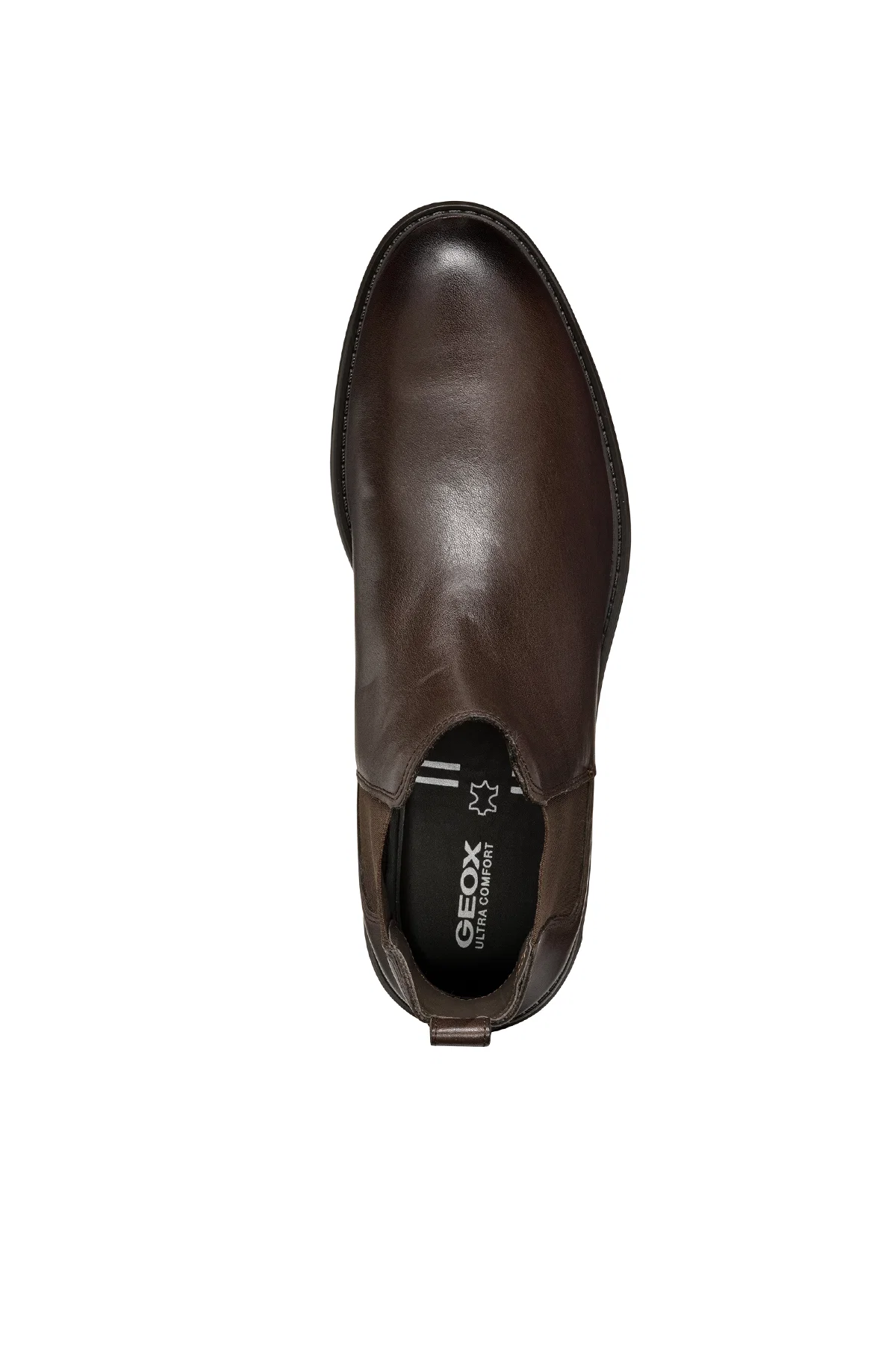 Geox Erkek Kahverengi Walk Pleasure Deri Chelsea Bot - Image 5