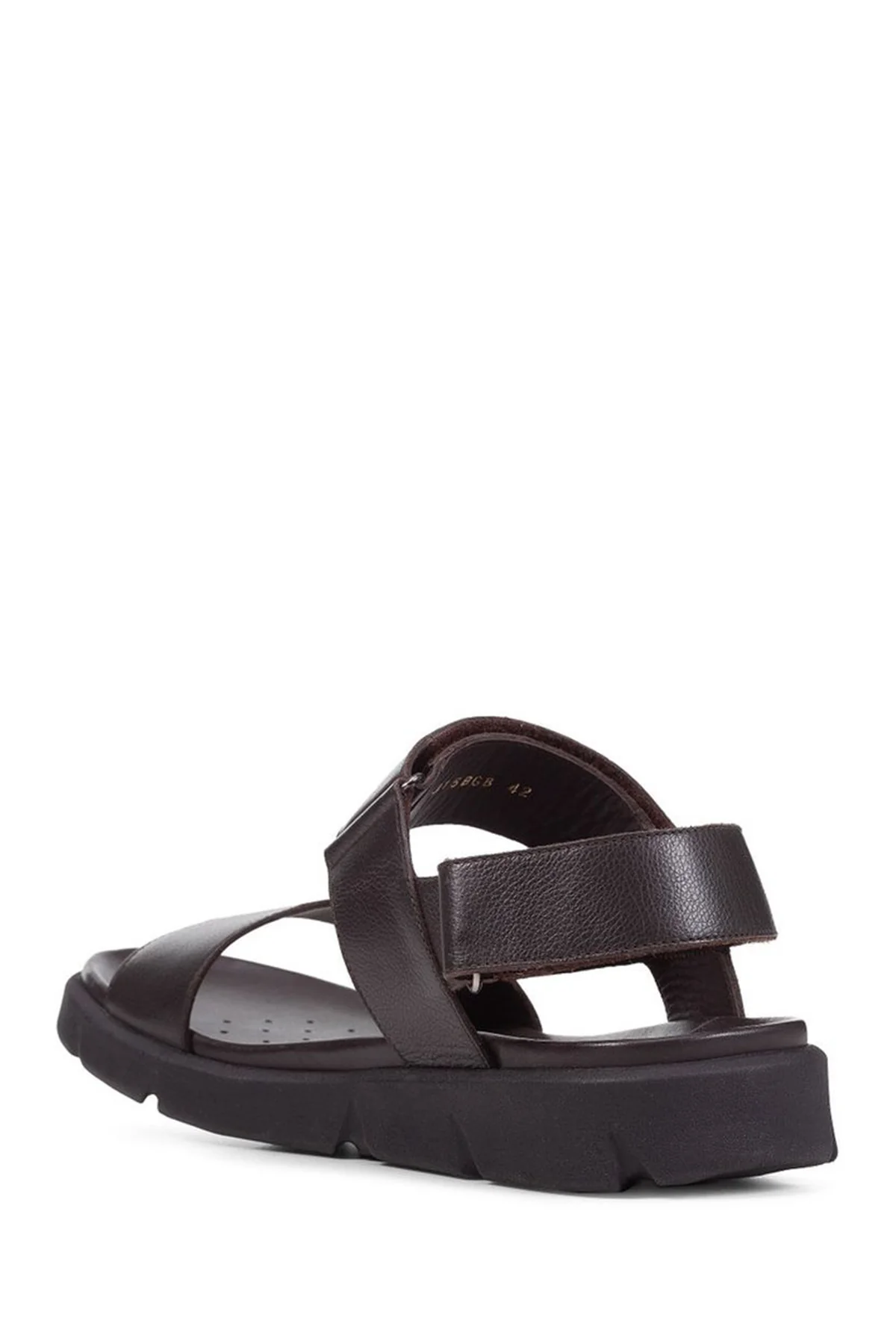 Geox Erkek Kahverengi Xand 2s Deri Sandalet - Image 4
