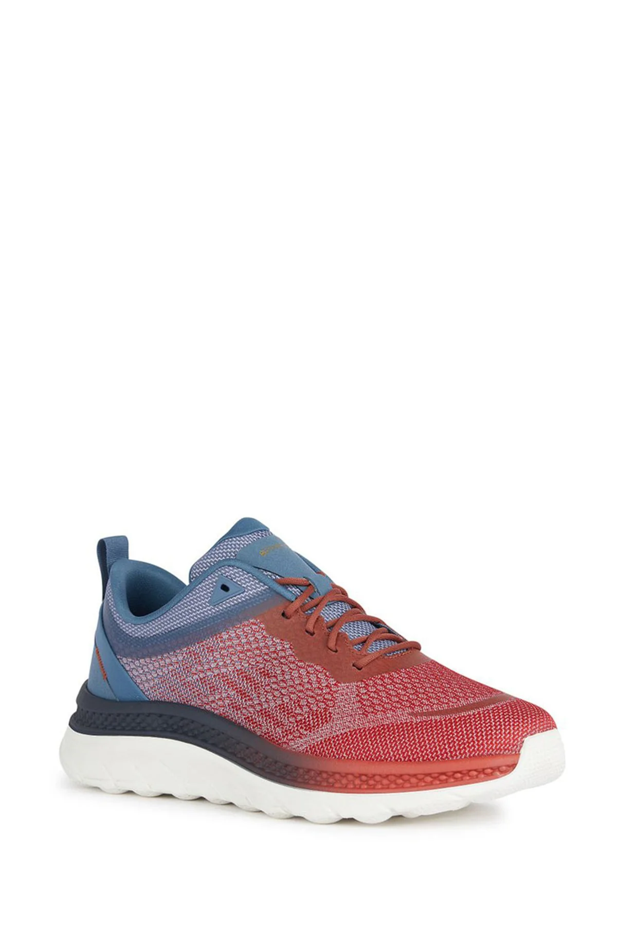 Geox Erkek Kırmızı Spherica Actif Bağcıklı Kumaş Sneaker - Image 3