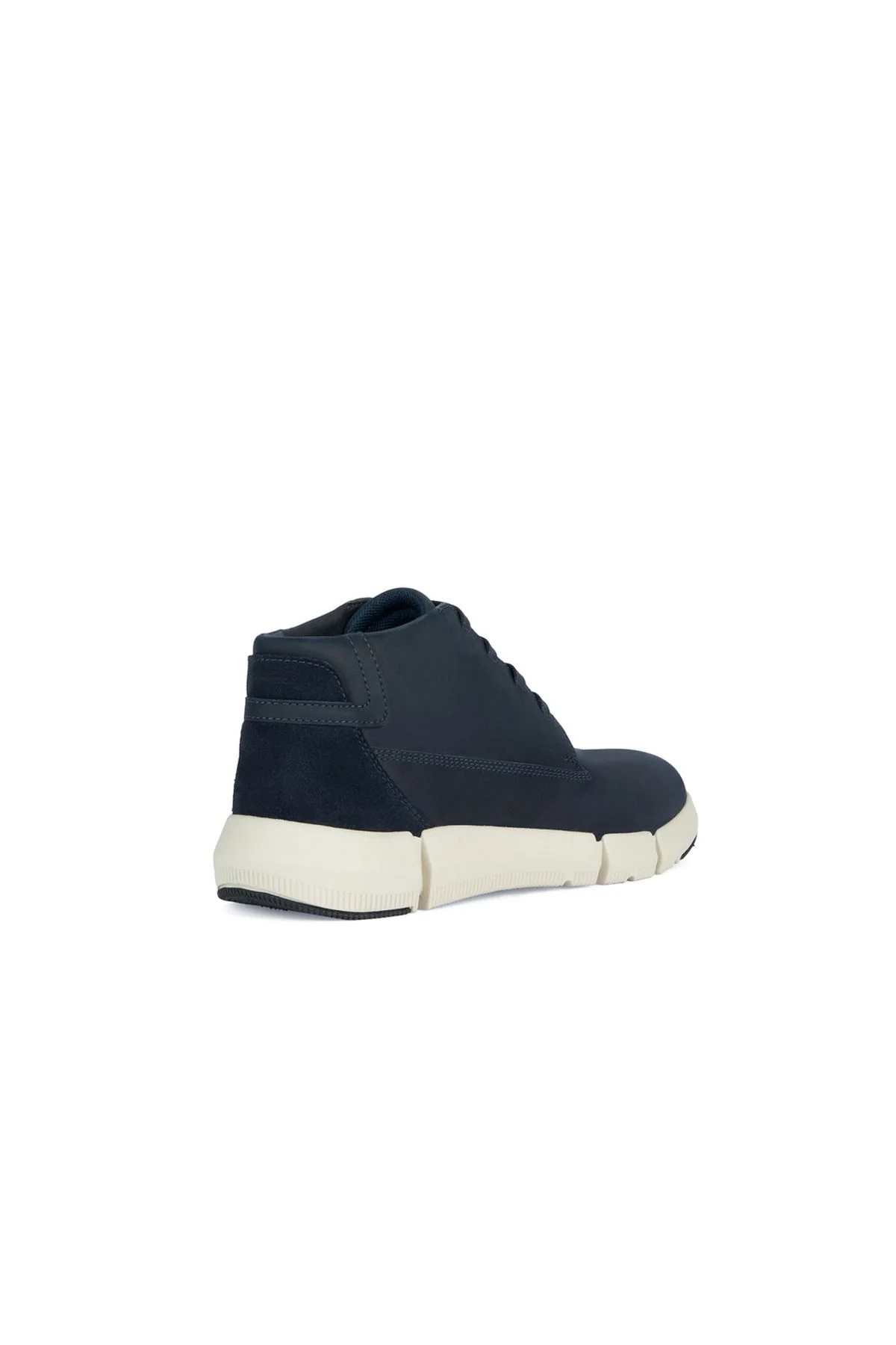 Geox Erkek Lacivert Adacter H Bağcıklı Deri Sneaker Bot - Image 4