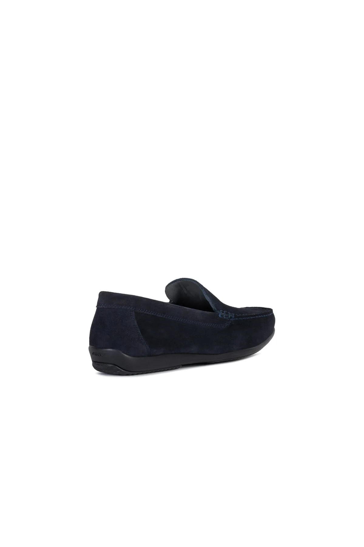 Geox Erkek Lacivert Ascanio Süet Deri Casual Loafer - Image 4