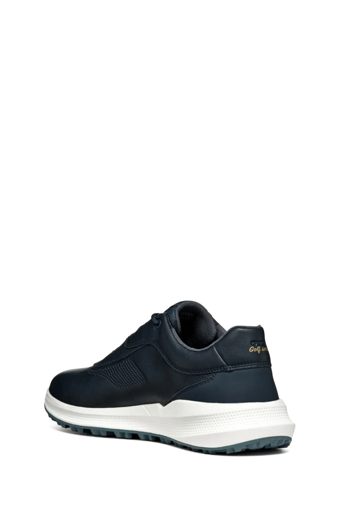 Geox Erkek Lacivert Bağcıklı Deri Sneaker - Image 5