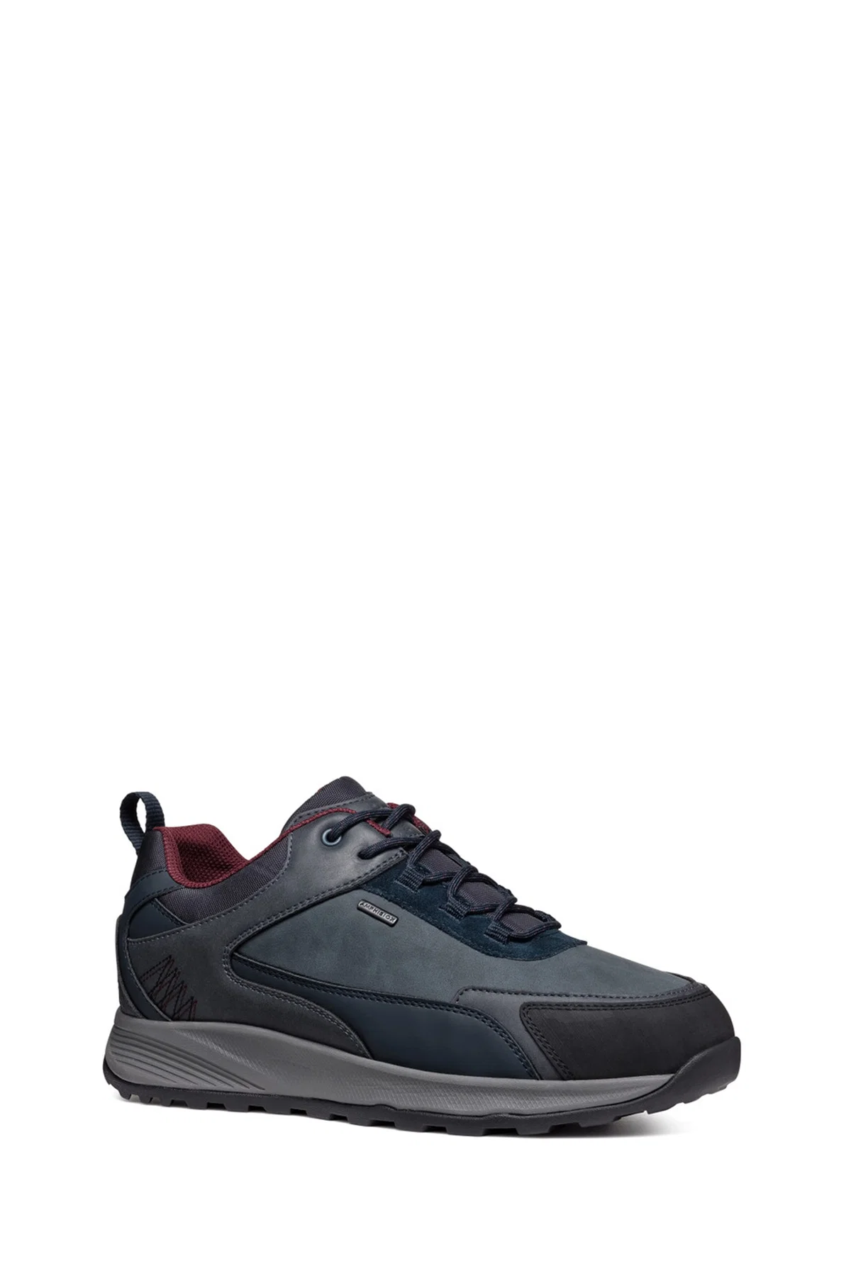Geox Erkek Lacivert Bağcıklı Deri Sneaker - Image 6