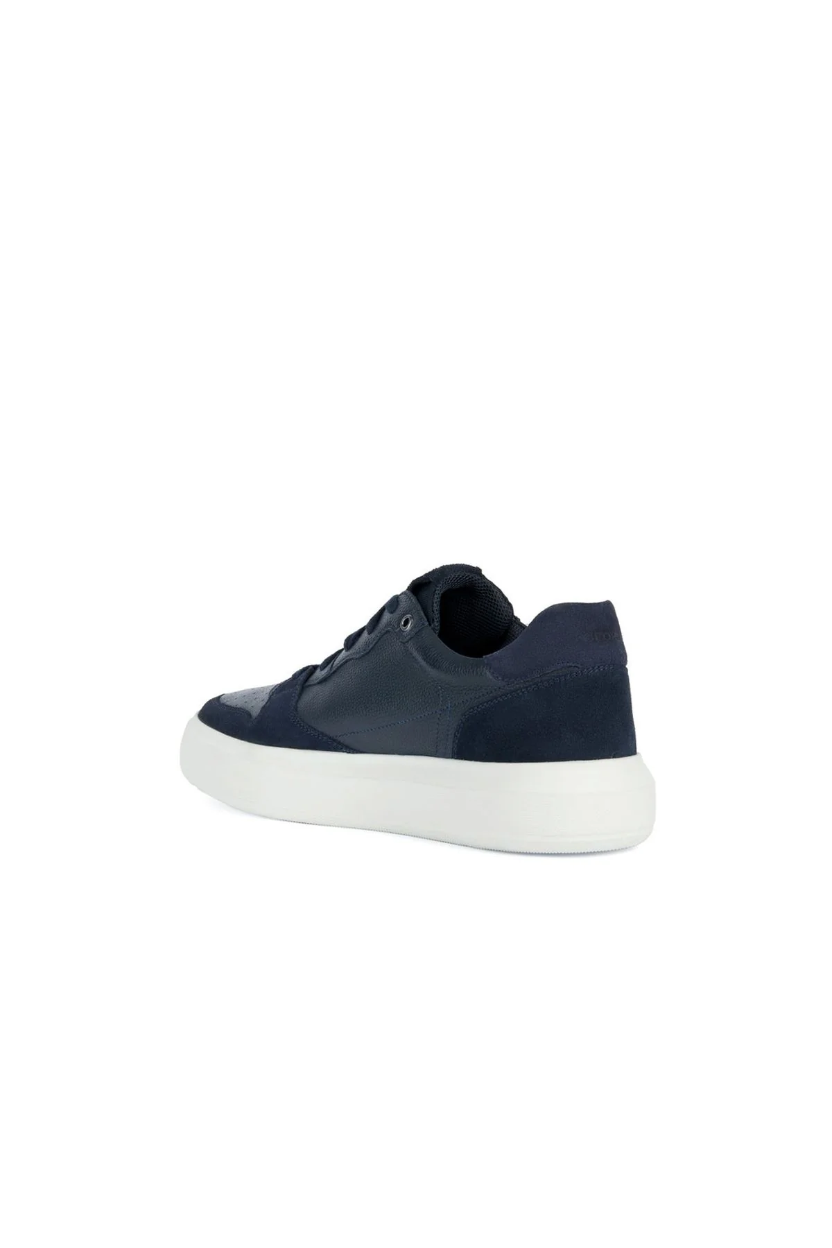 Geox Erkek Lacivert Deiven Bağcıklı Deri Casual Sneaker - Image 2