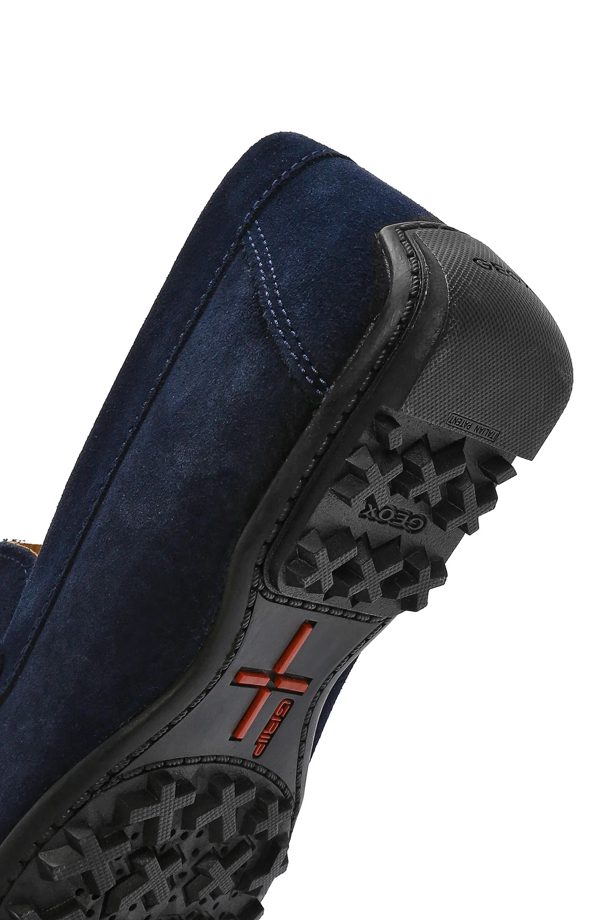 Geox Erkek Lacivert Kosmopolis + Grip Süet Deri Casual Loafer - Image 10