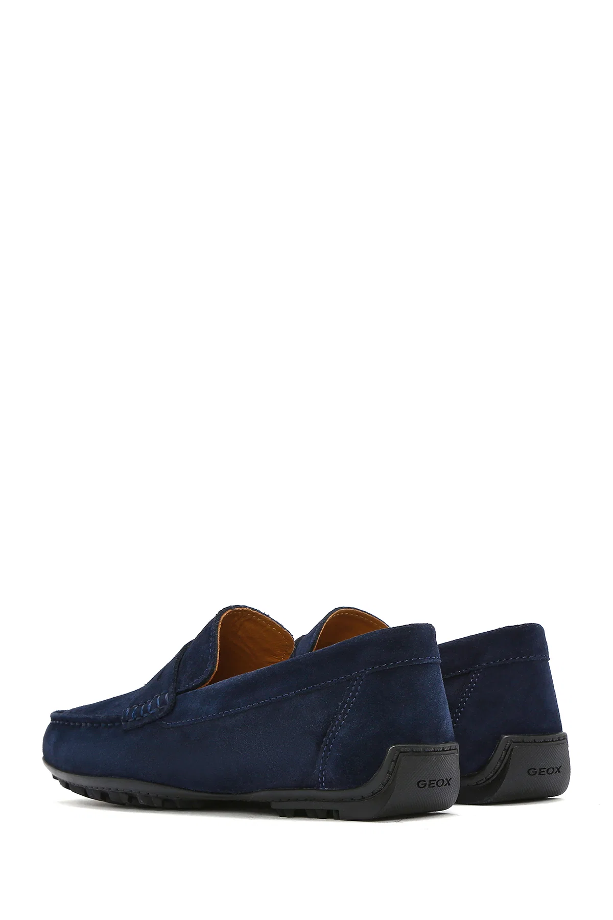 Geox Erkek Lacivert Kosmopolis + Grip Süet Deri Casual Loafer - Image 5