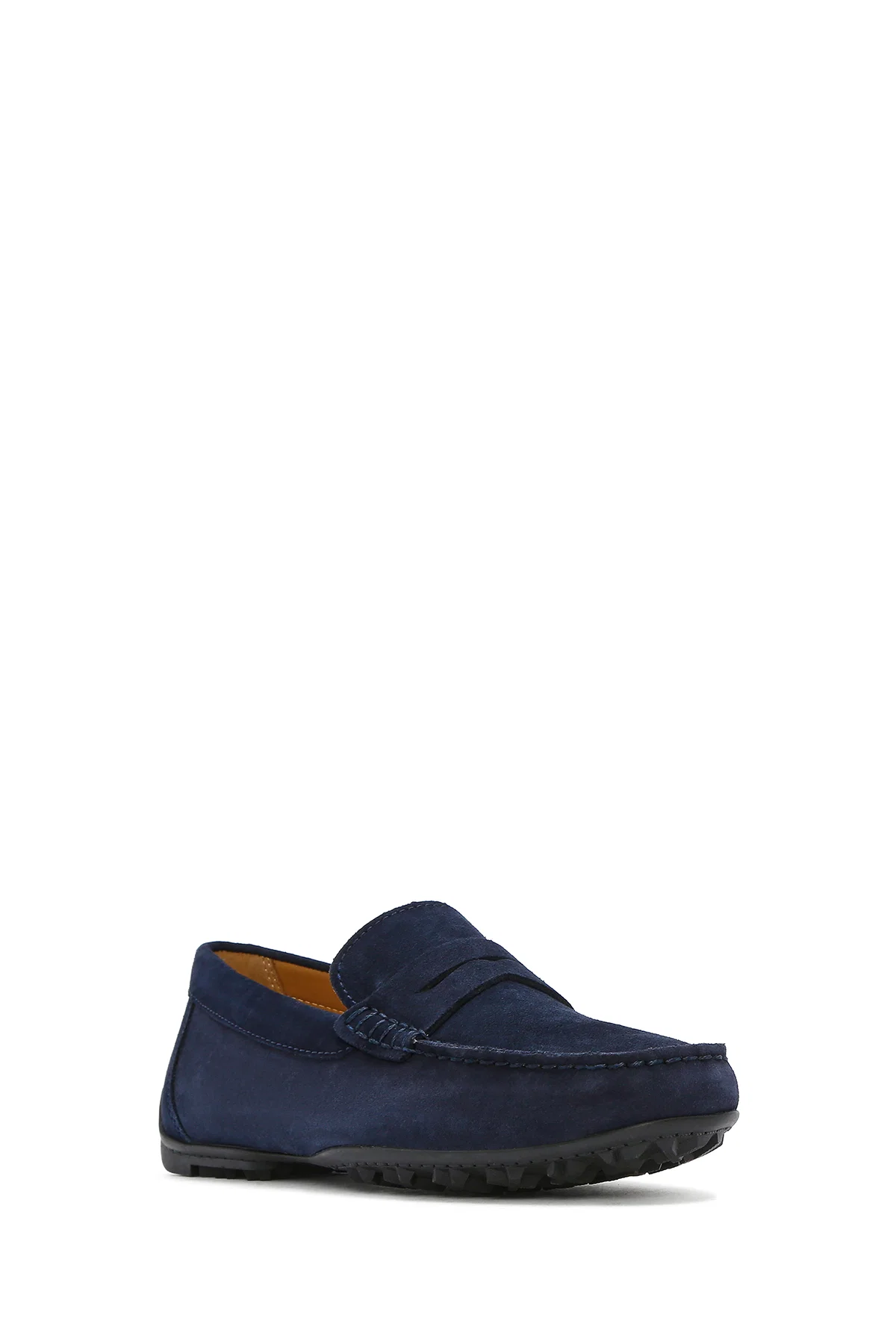 Geox Erkek Lacivert Kosmopolis + Grip Süet Deri Casual Loafer - Image 6