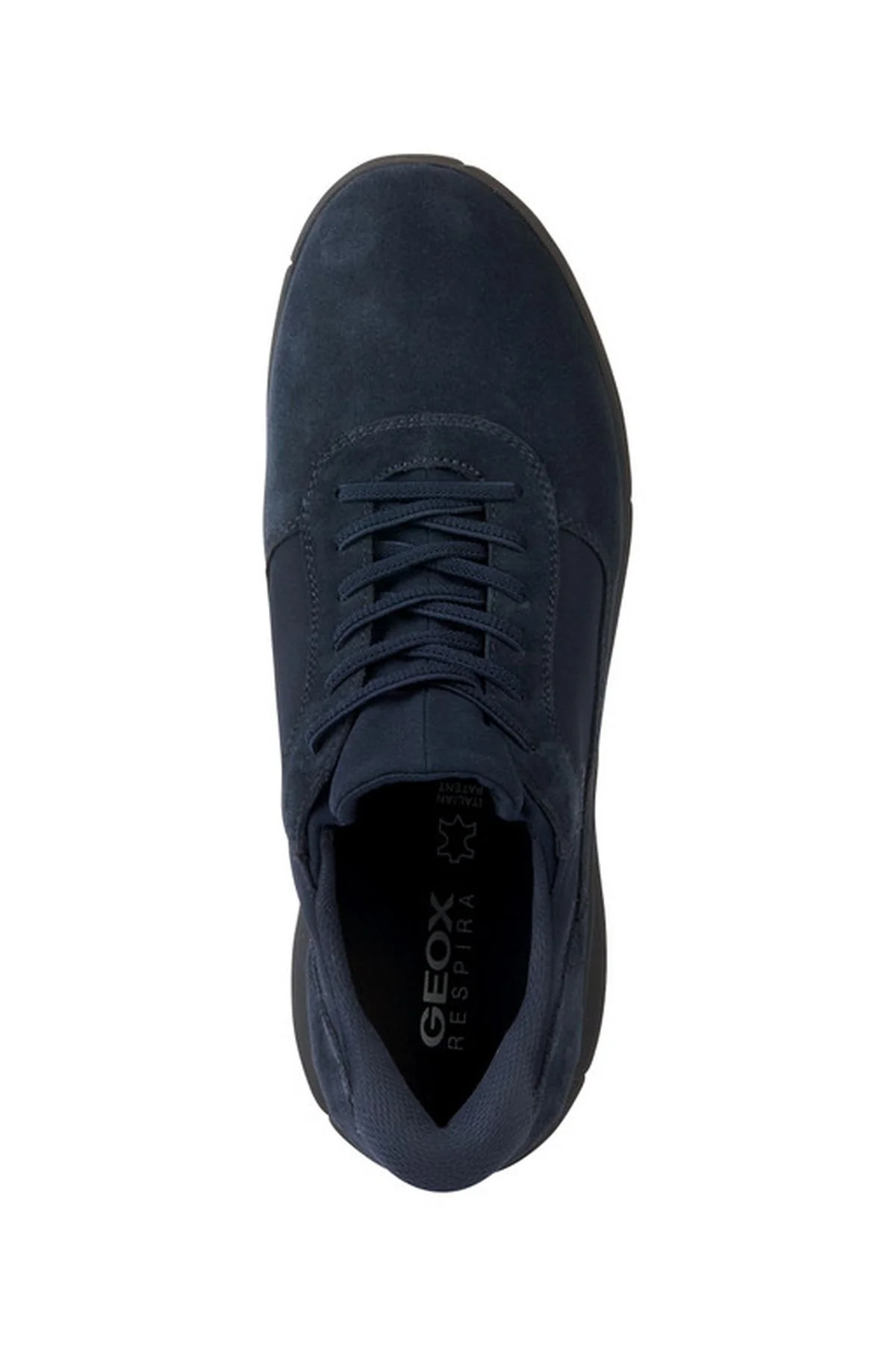 Geox Erkek Lacivert Nebula 2.0 Bağcıklı Deri Sneaker - Image 5