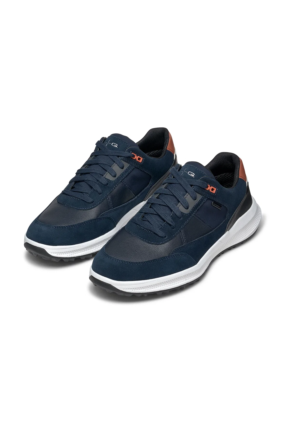 Geox Erkek Lacivert Pg1X Abx Bağcıklı Waterproof Deri Sneaker - Image 3