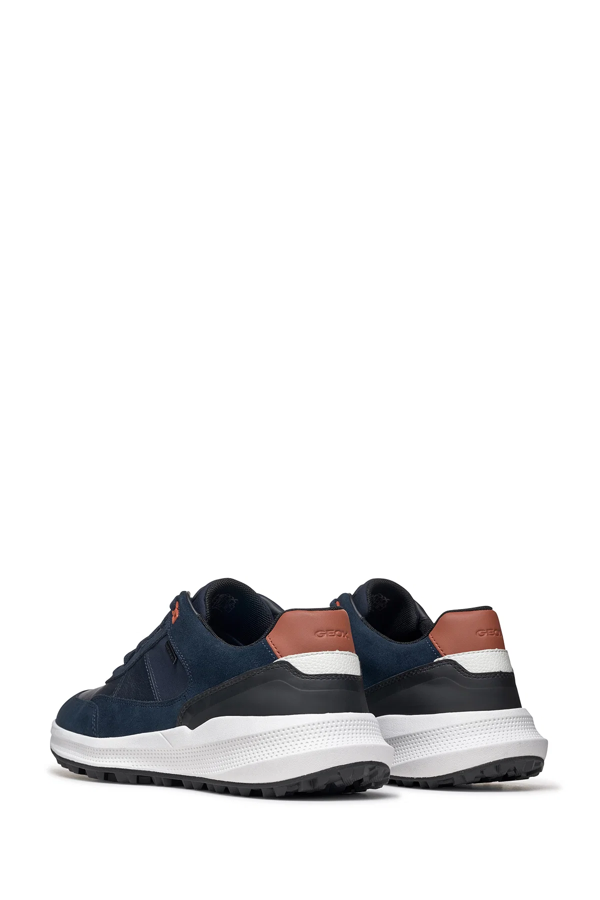 Geox Erkek Lacivert Pg1X Abx Bağcıklı Waterproof Deri Sneaker - Image 5